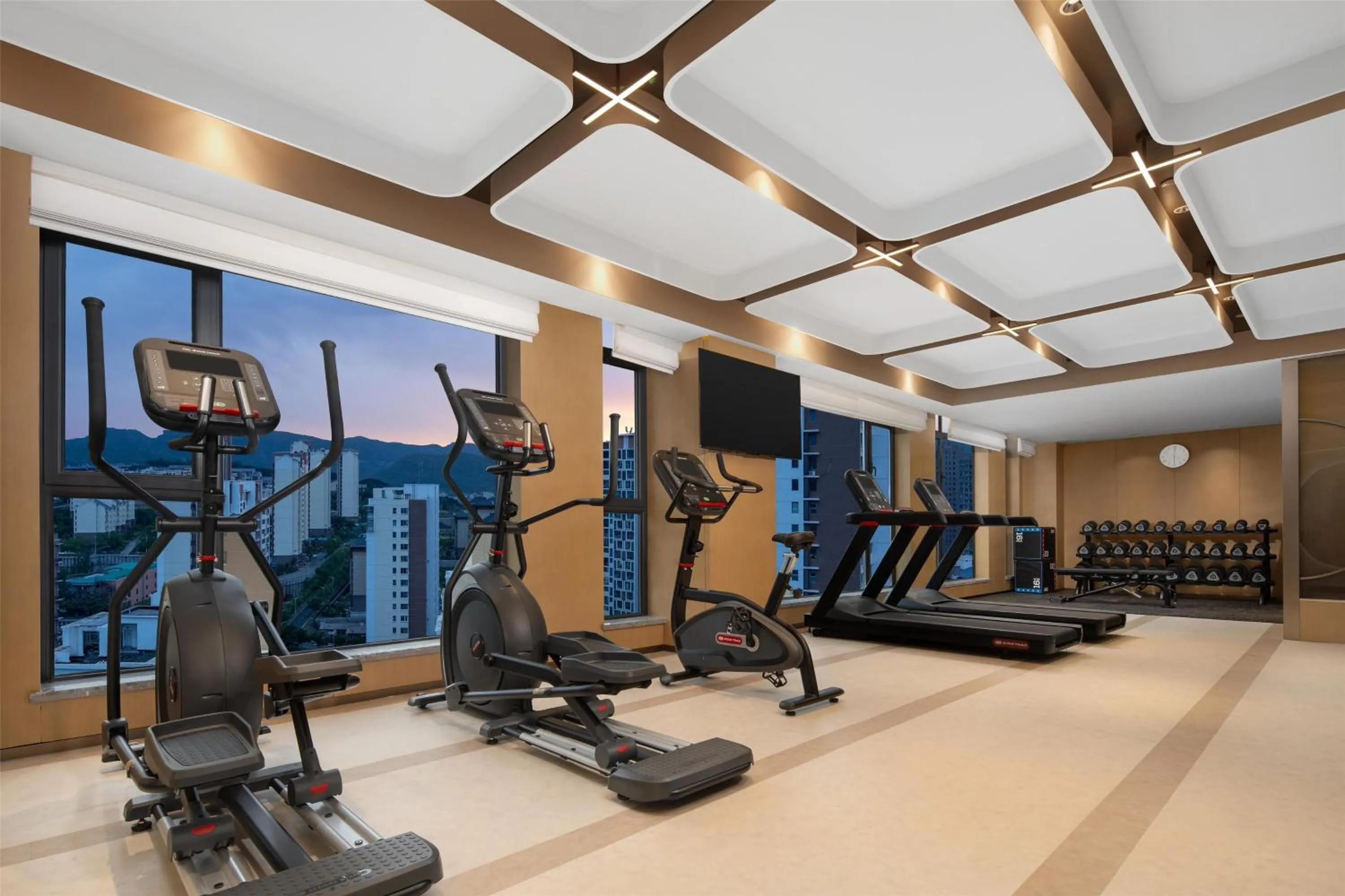 Fitness centre/facilities in Hilton Garden Inn Chengde High-Tech Zone