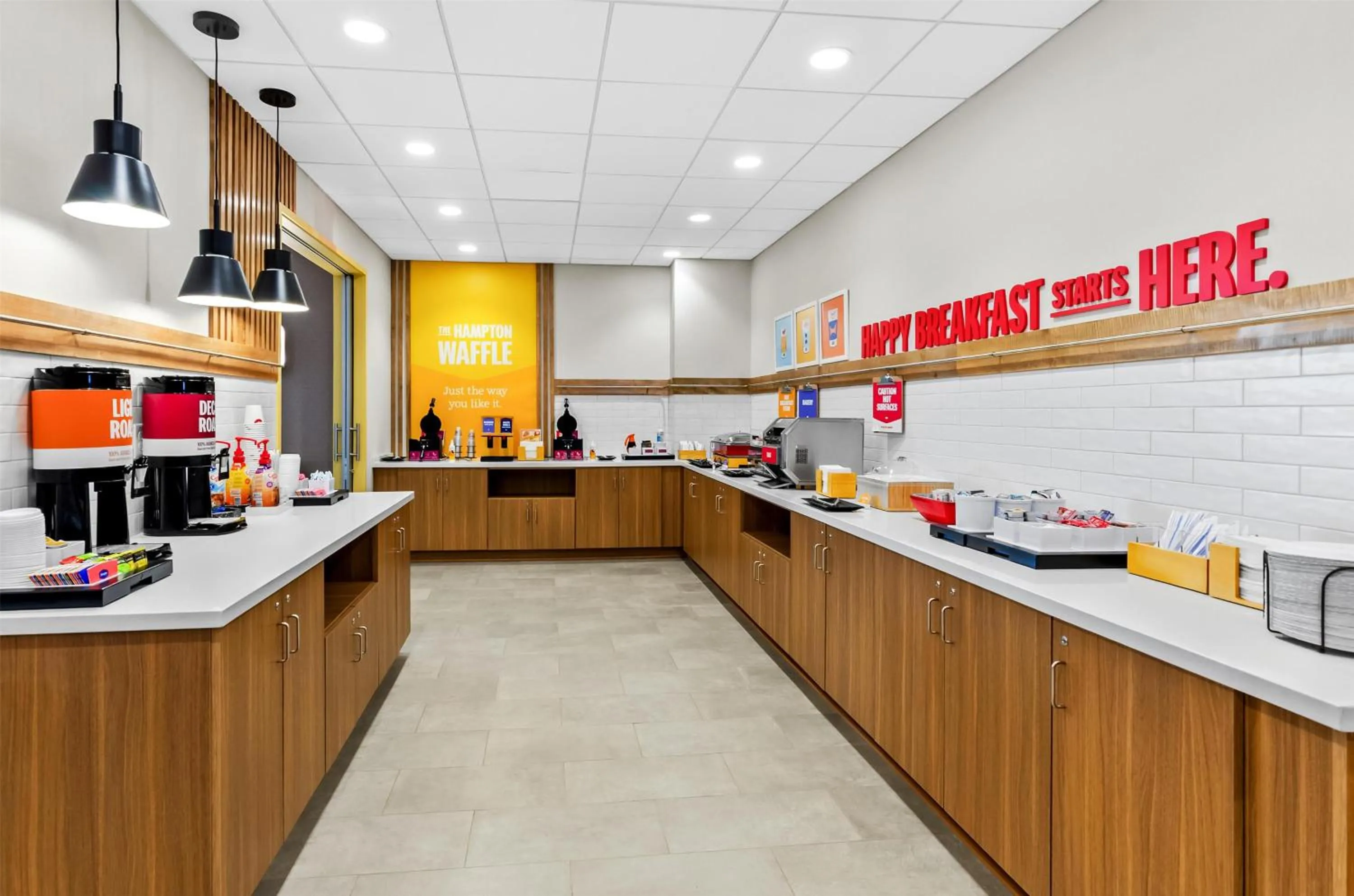 Breakfast in Hampton Inn Daleville