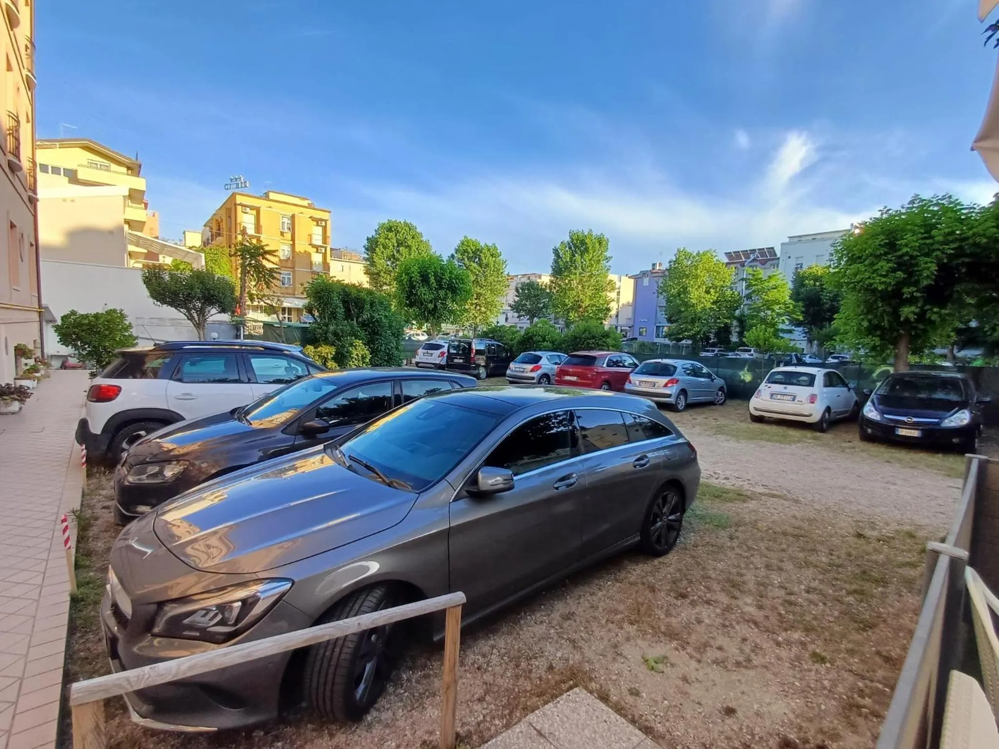 Parking in Villa Gioiosa Beach & Water Park B&B