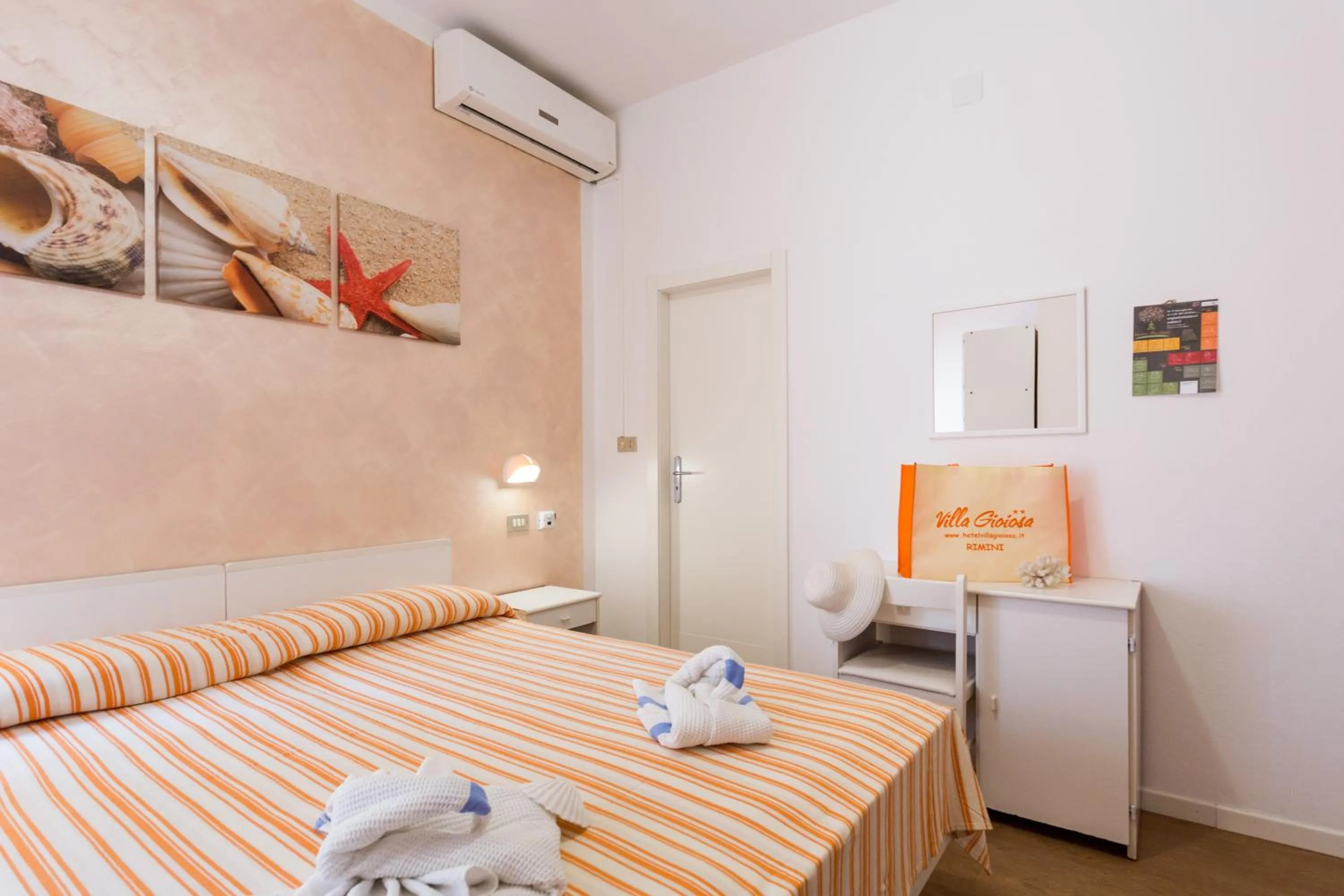 Bed in Villa Gioiosa Beach & Water Park B&B