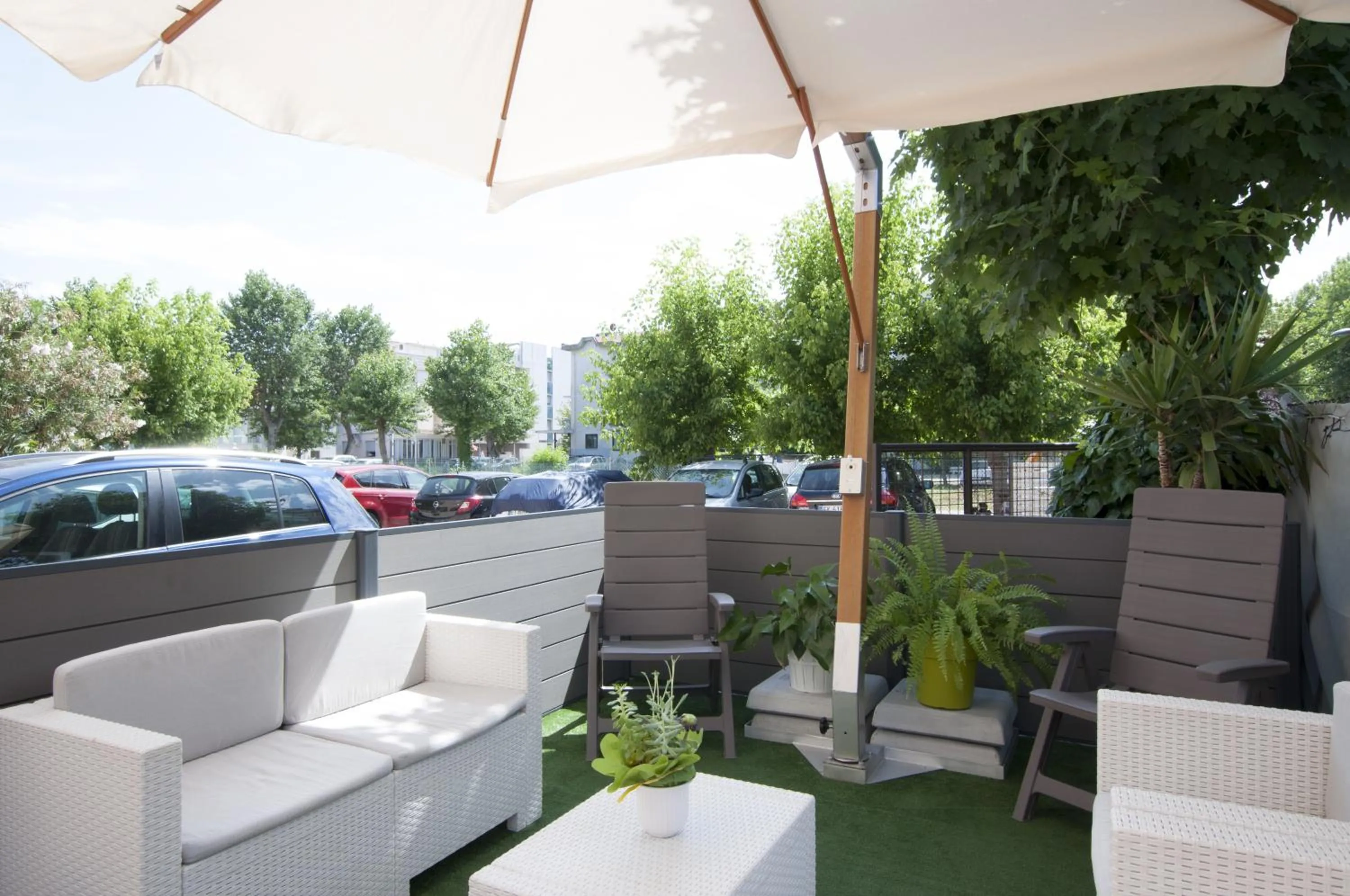 Garden in Villa Gioiosa Beach & Water Park B&B