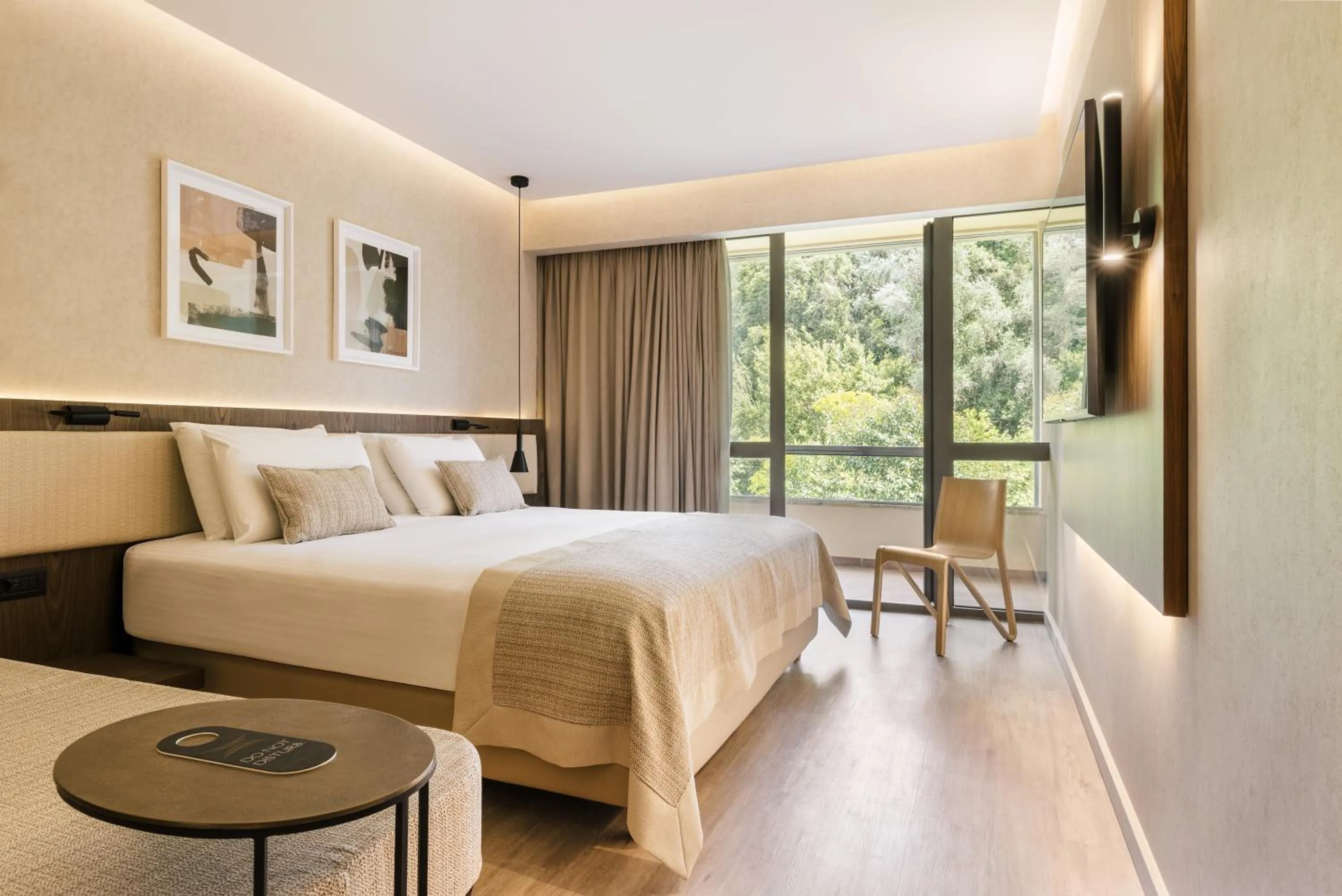 Garden view, Bed in Divani Corfu Palace