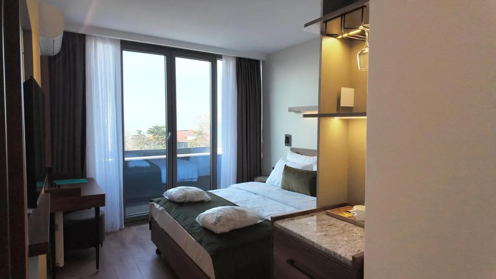 Bed in Yıldız Termal Otel