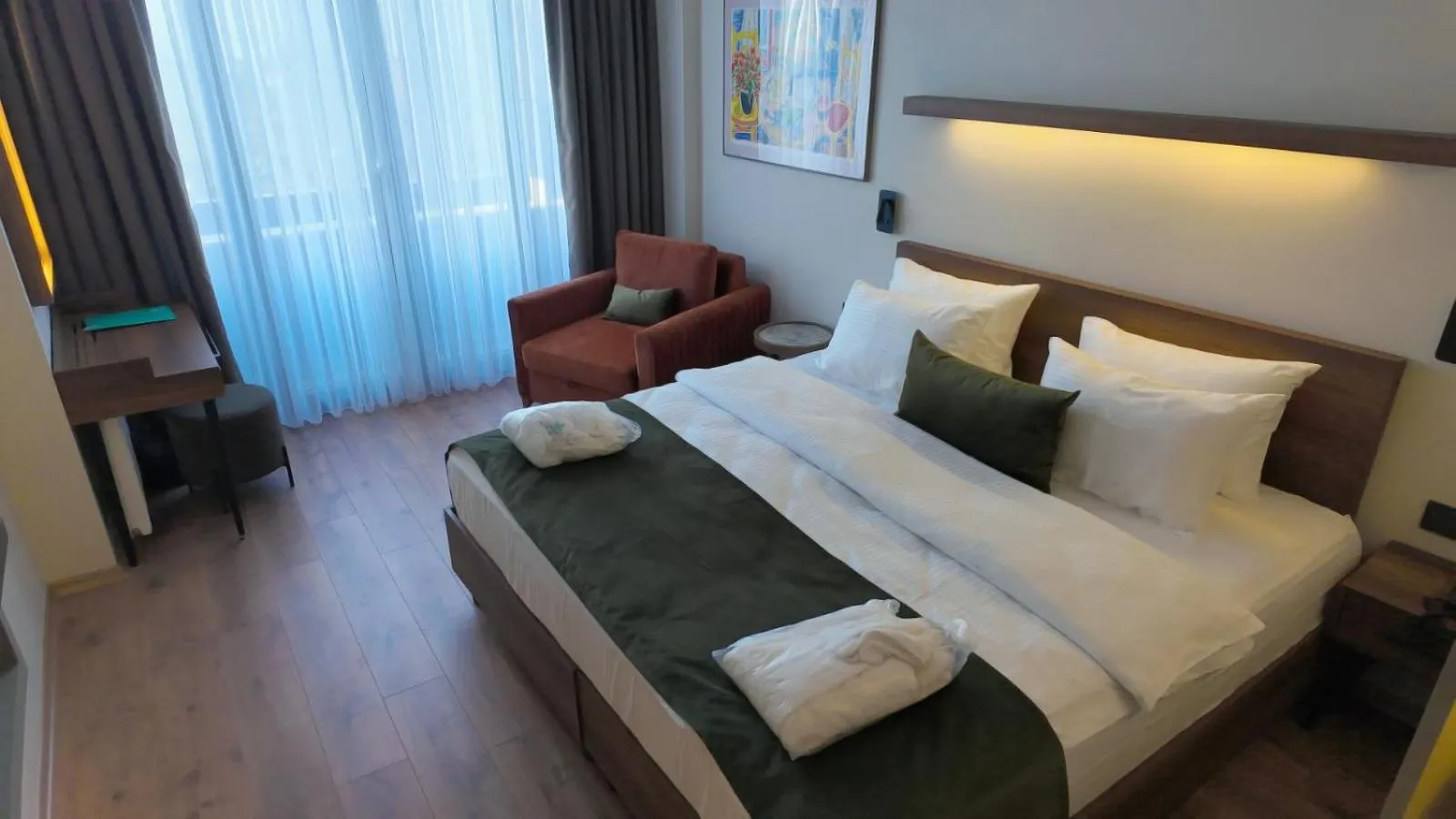 Bed in Yıldız Termal Otel