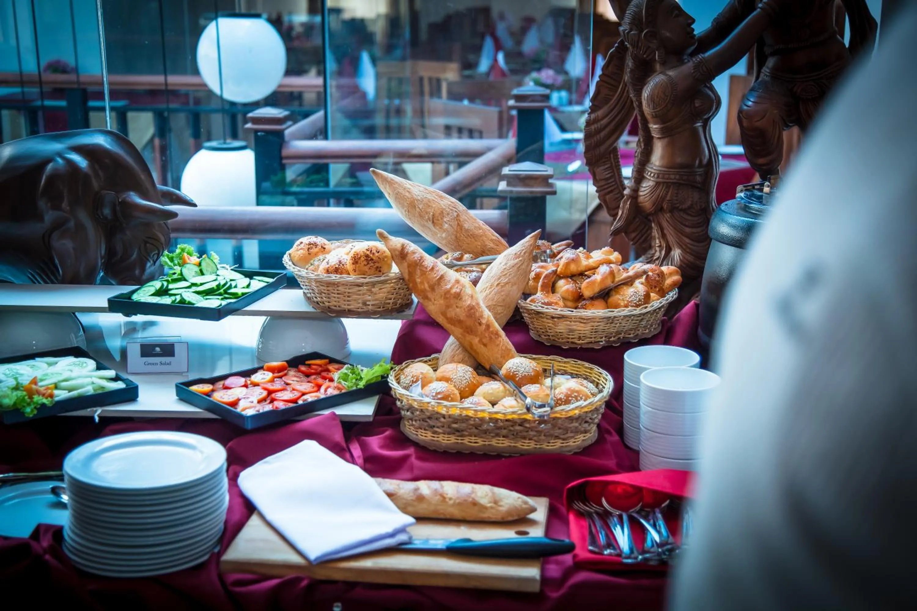 Restaurant/places to eat in Hotel Silver Horse Dambulla