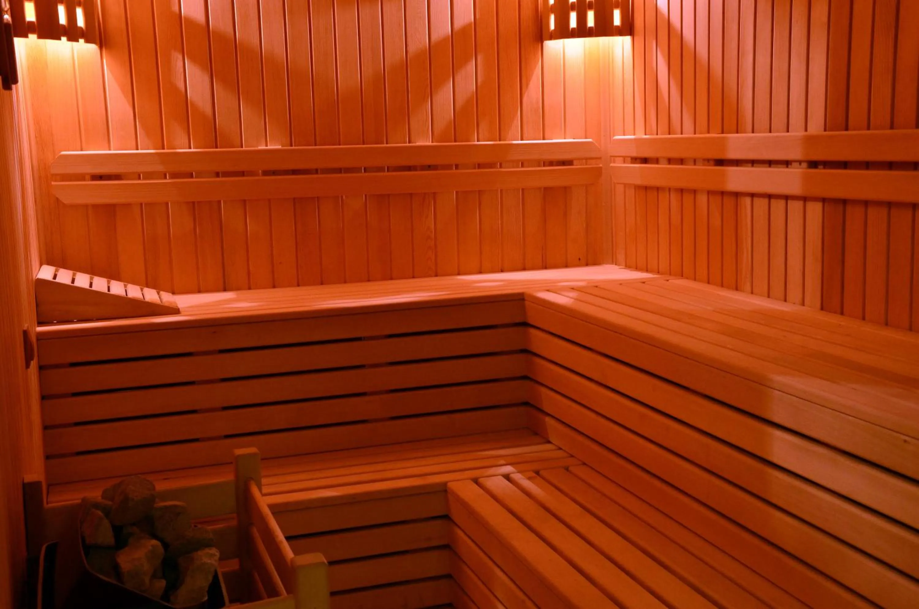 Sauna in Adranos Hotel