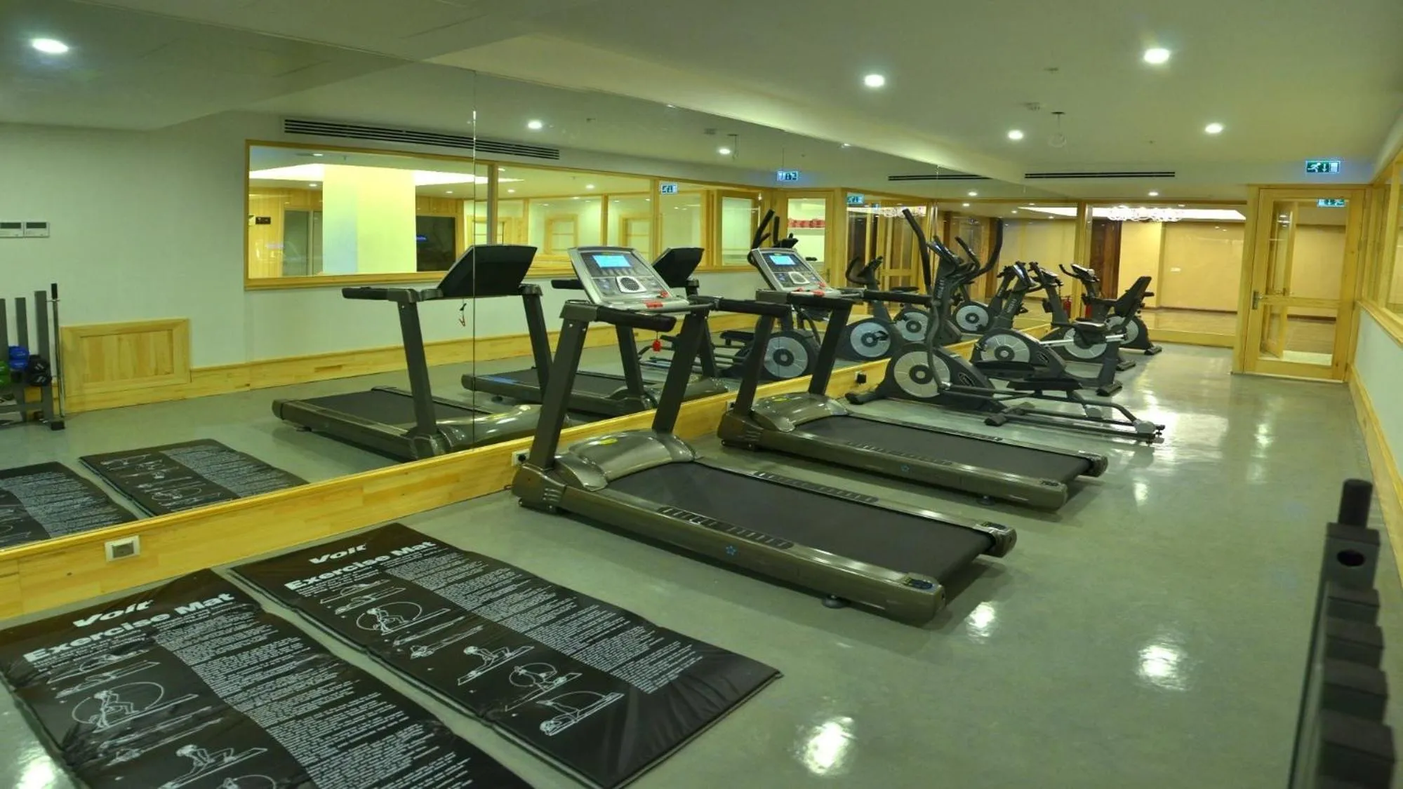 Fitness centre/facilities in Adranos Hotel