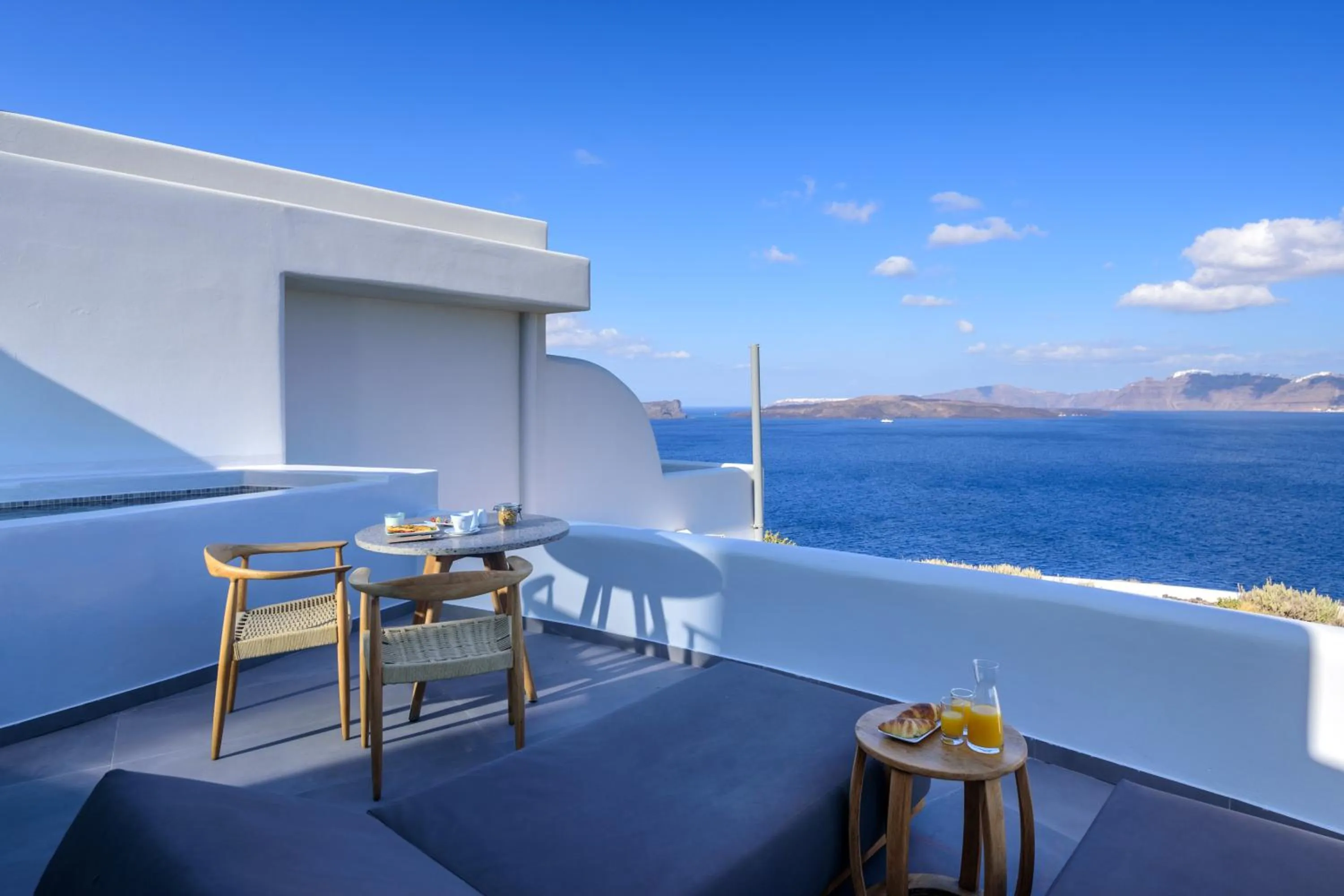 Patio in Neptune Luxury Suites