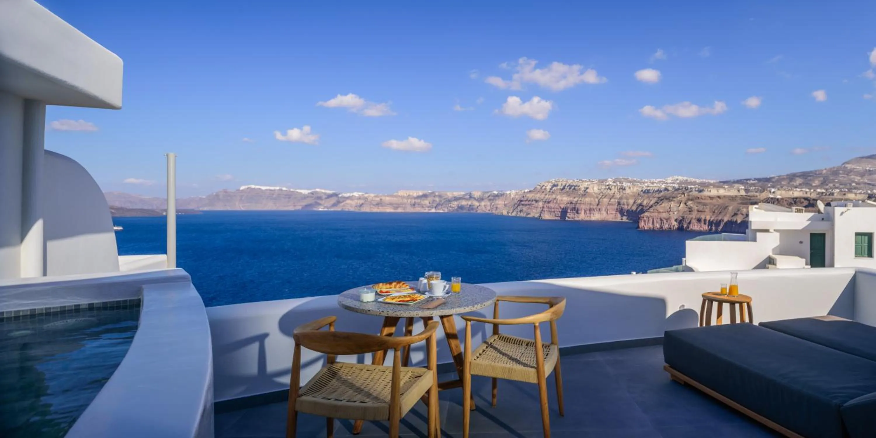 Patio in Neptune Luxury Suites