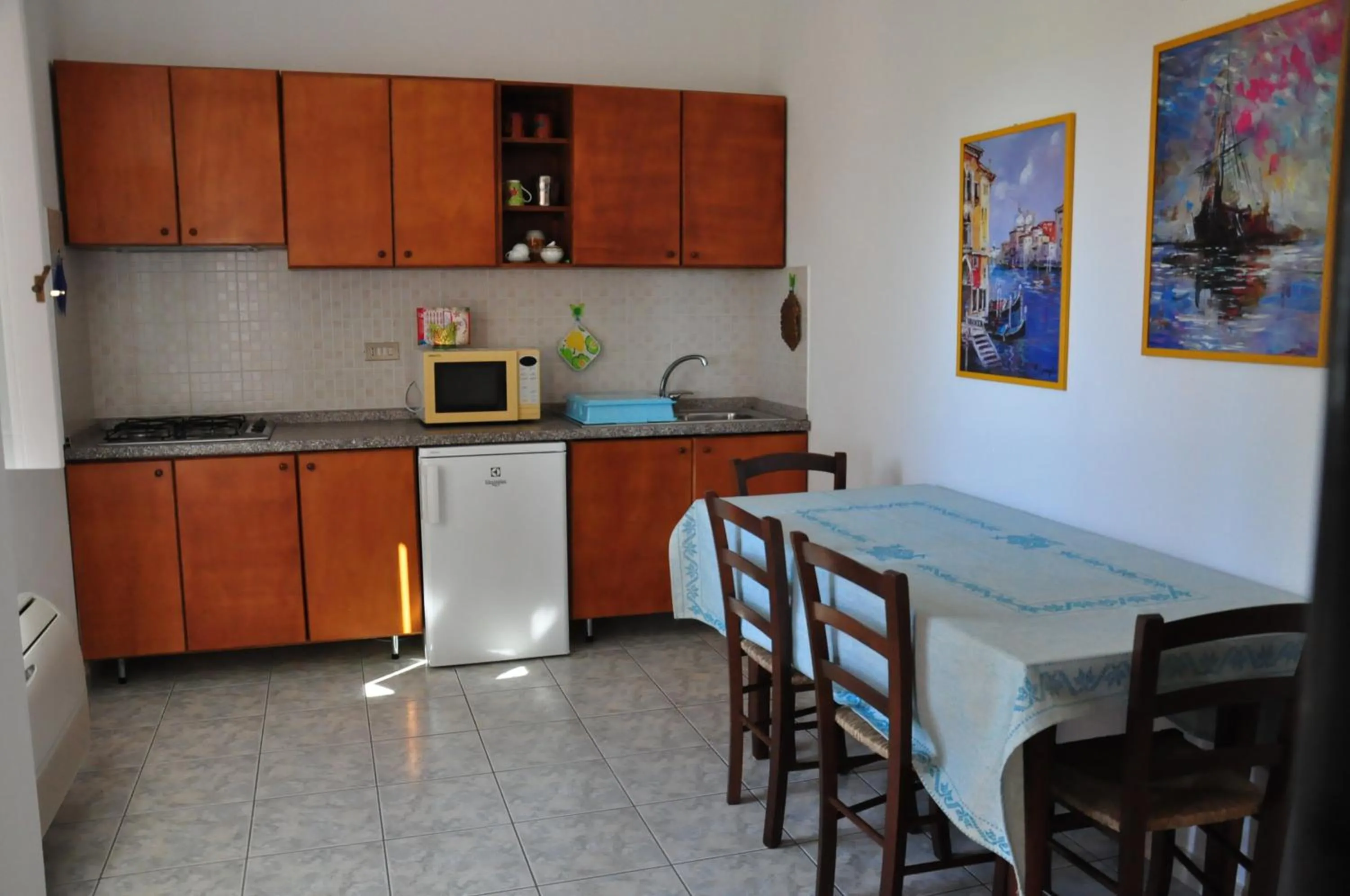 Kitchen or kitchenette in Sa Teria Village - Appartamenti -