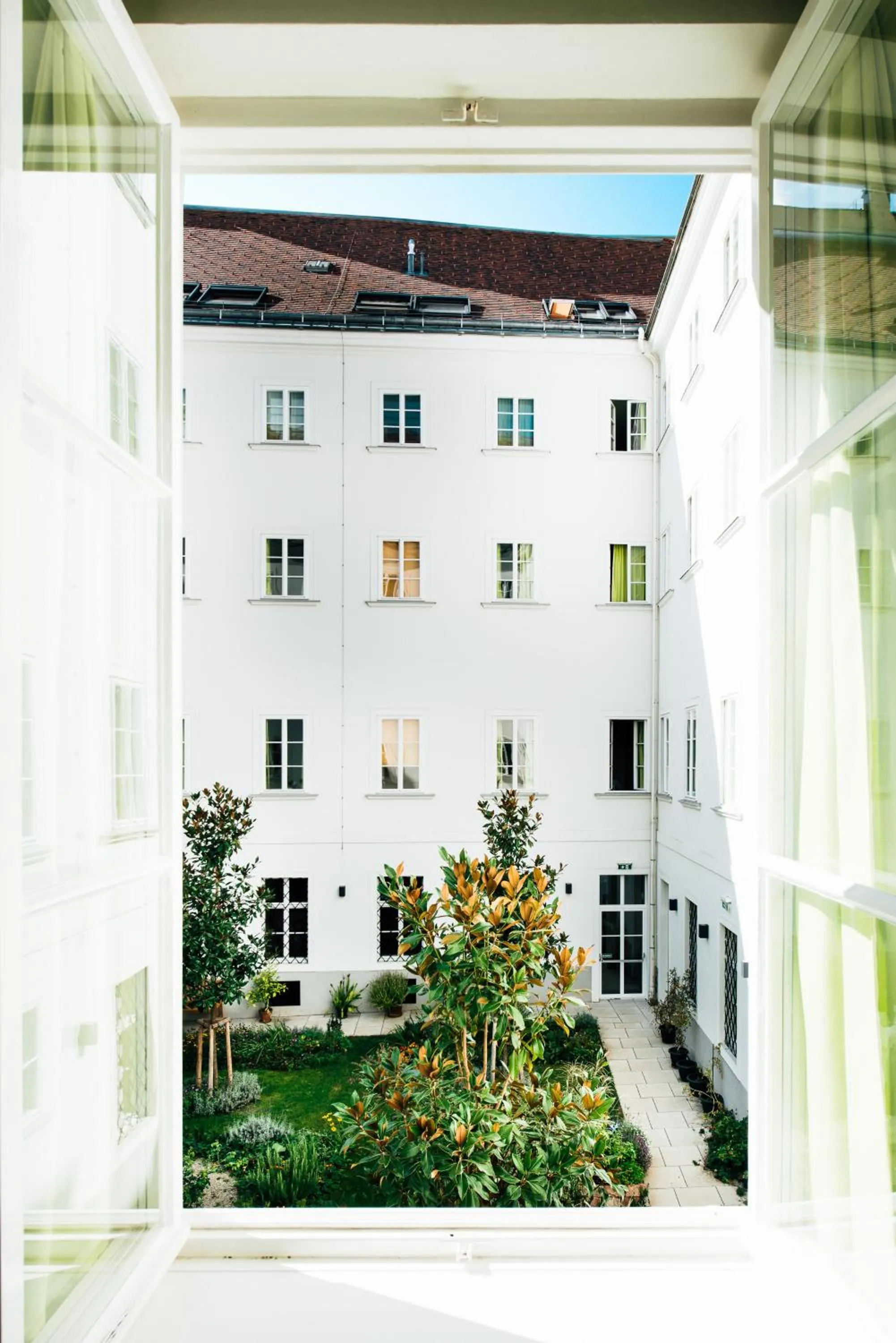 Inner courtyard view in myNext - Johannesgasse Apartments