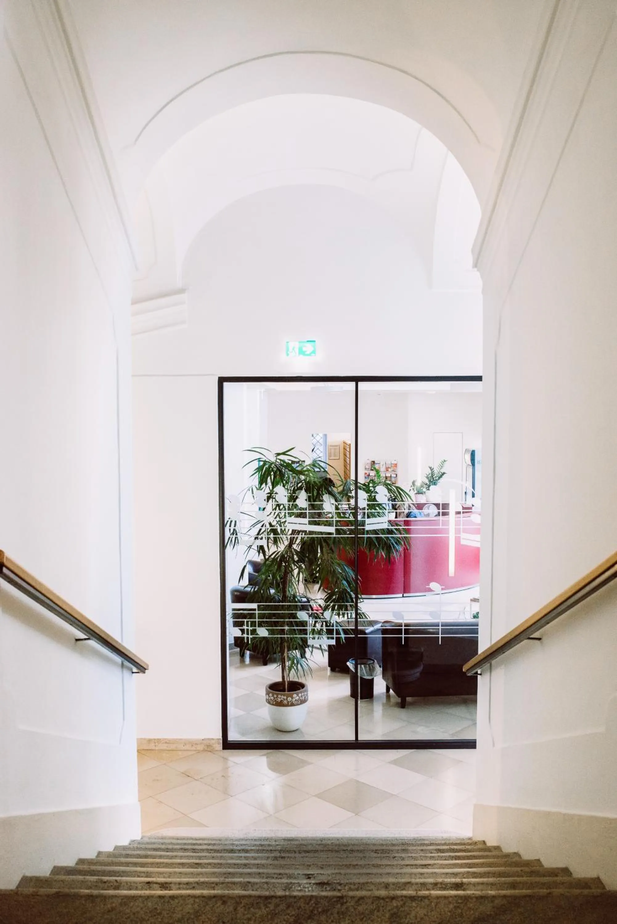 Lobby or reception in myNext - Johannesgasse Apartments
