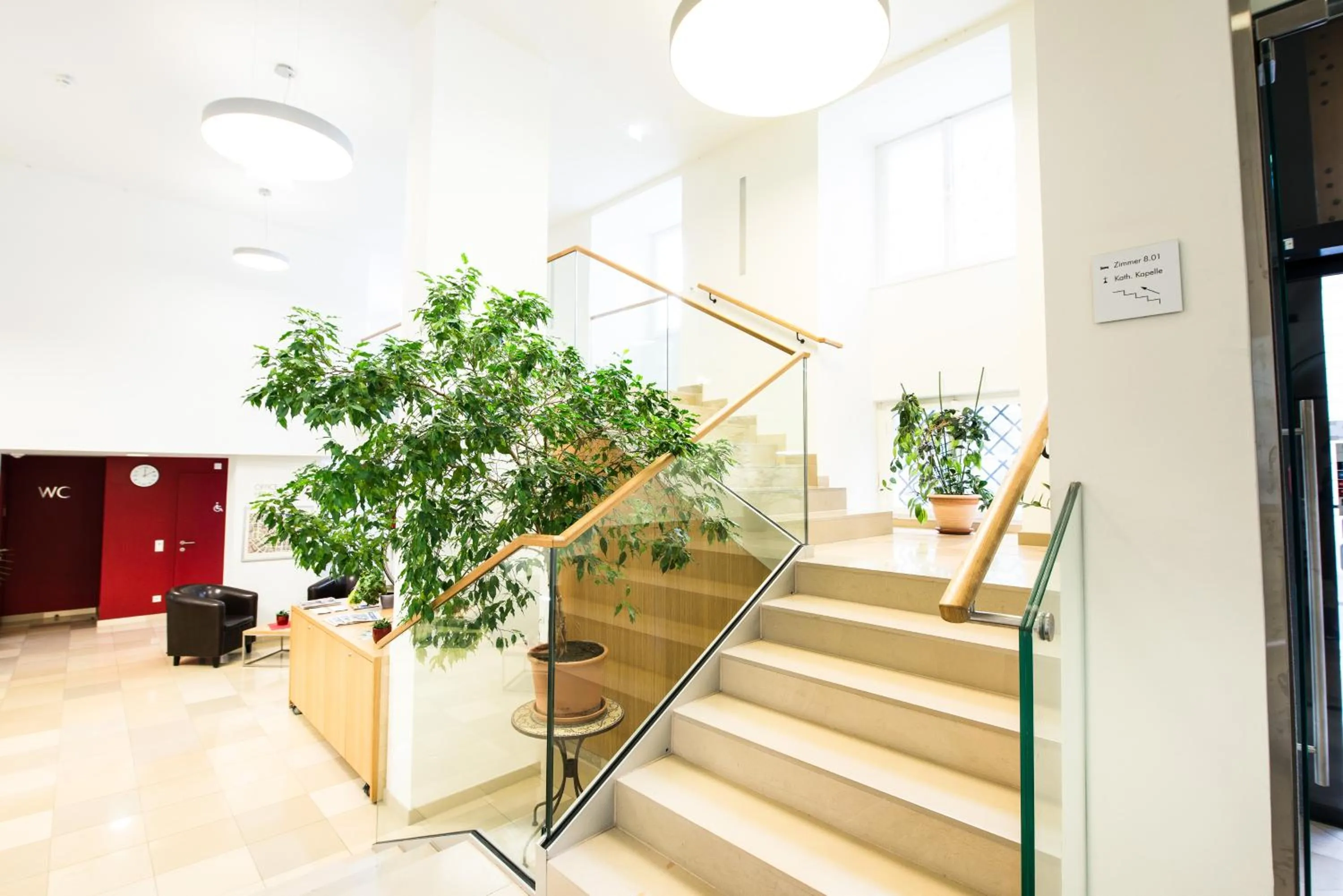 Lobby or reception in myNext - Johannesgasse Apartments