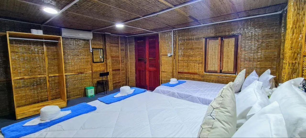 Bed in Europe Enchanted Bungalow Koh Rong