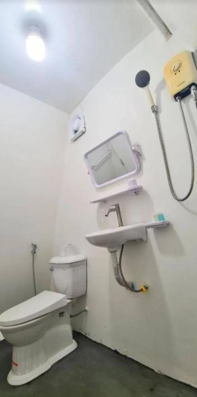 Toilet in Europe Enchanted Bungalow Koh Rong