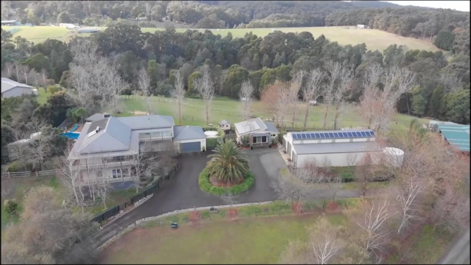 Bird's eye view in Emerald Ridge