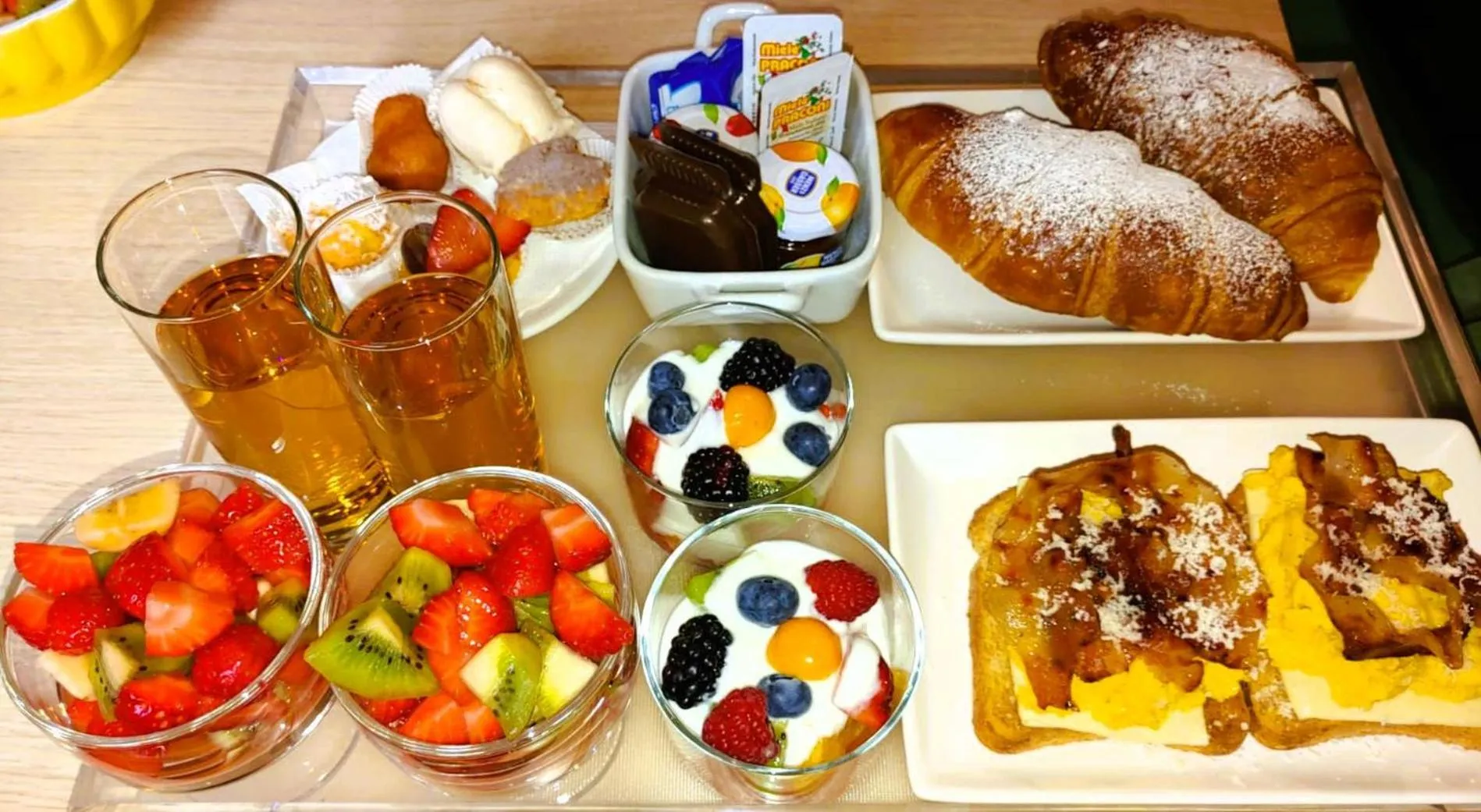 Food close-up in Villa Liberty B&B