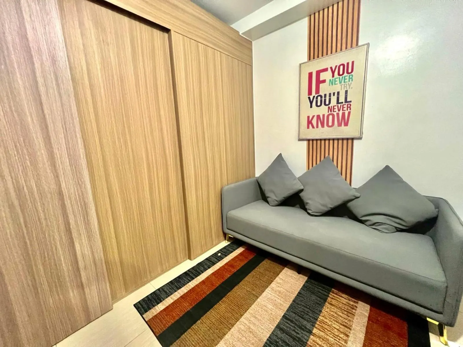 Seating area in Mall Of Asia - Aseana Prime Accommodations