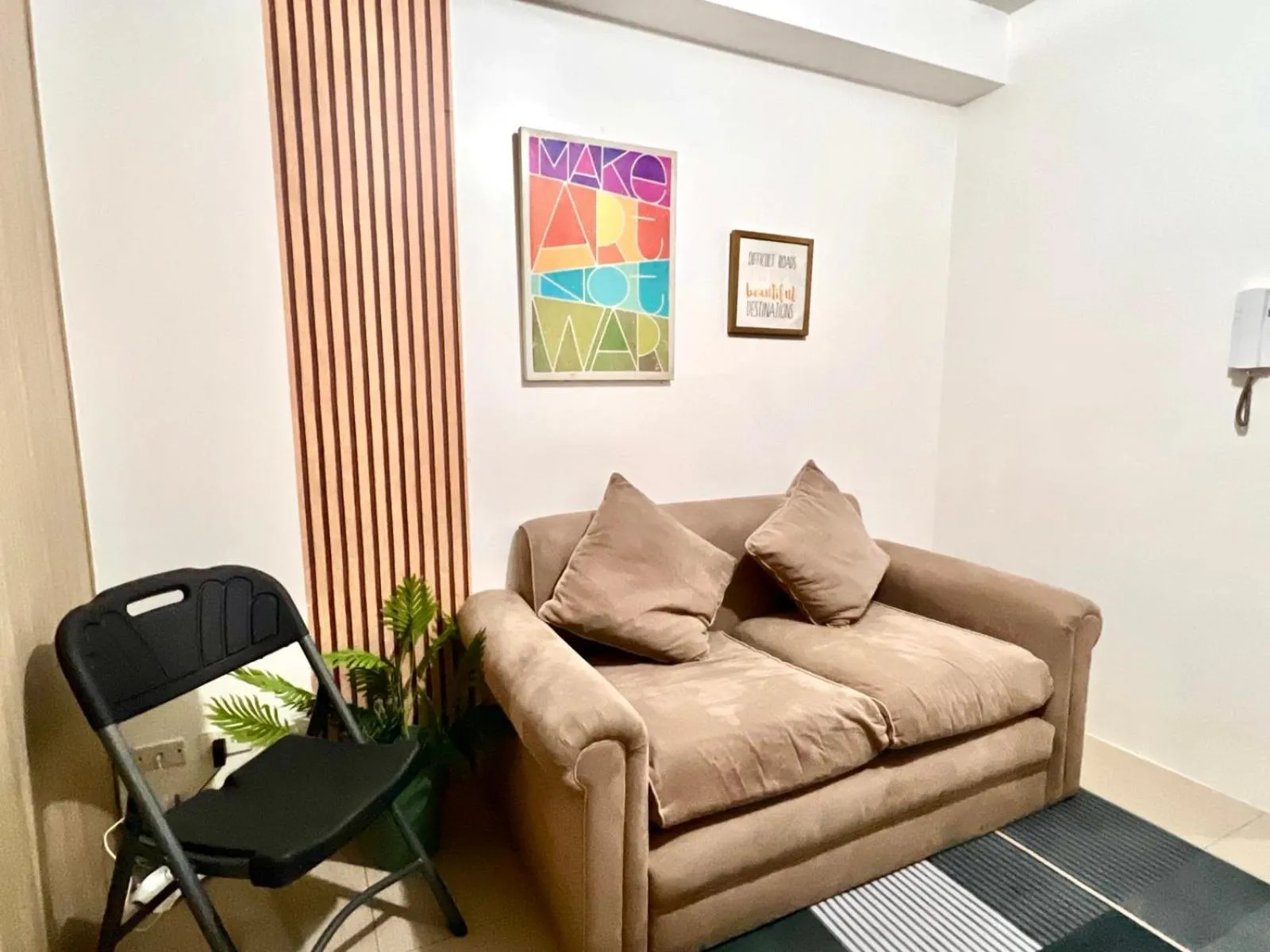 Seating area in Mall Of Asia - Aseana Prime Accommodations