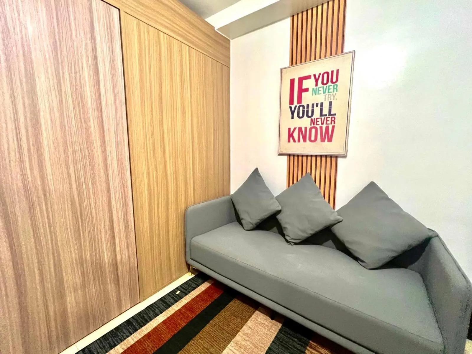 Seating area in Mall Of Asia - Aseana Prime Accommodations