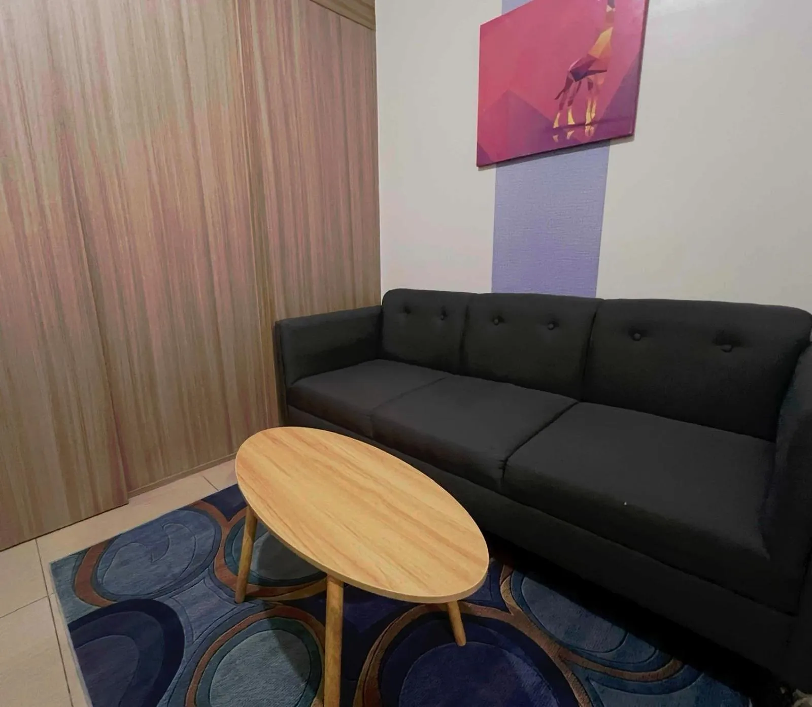 Seating area in Mall Of Asia - Aseana Prime Accommodations