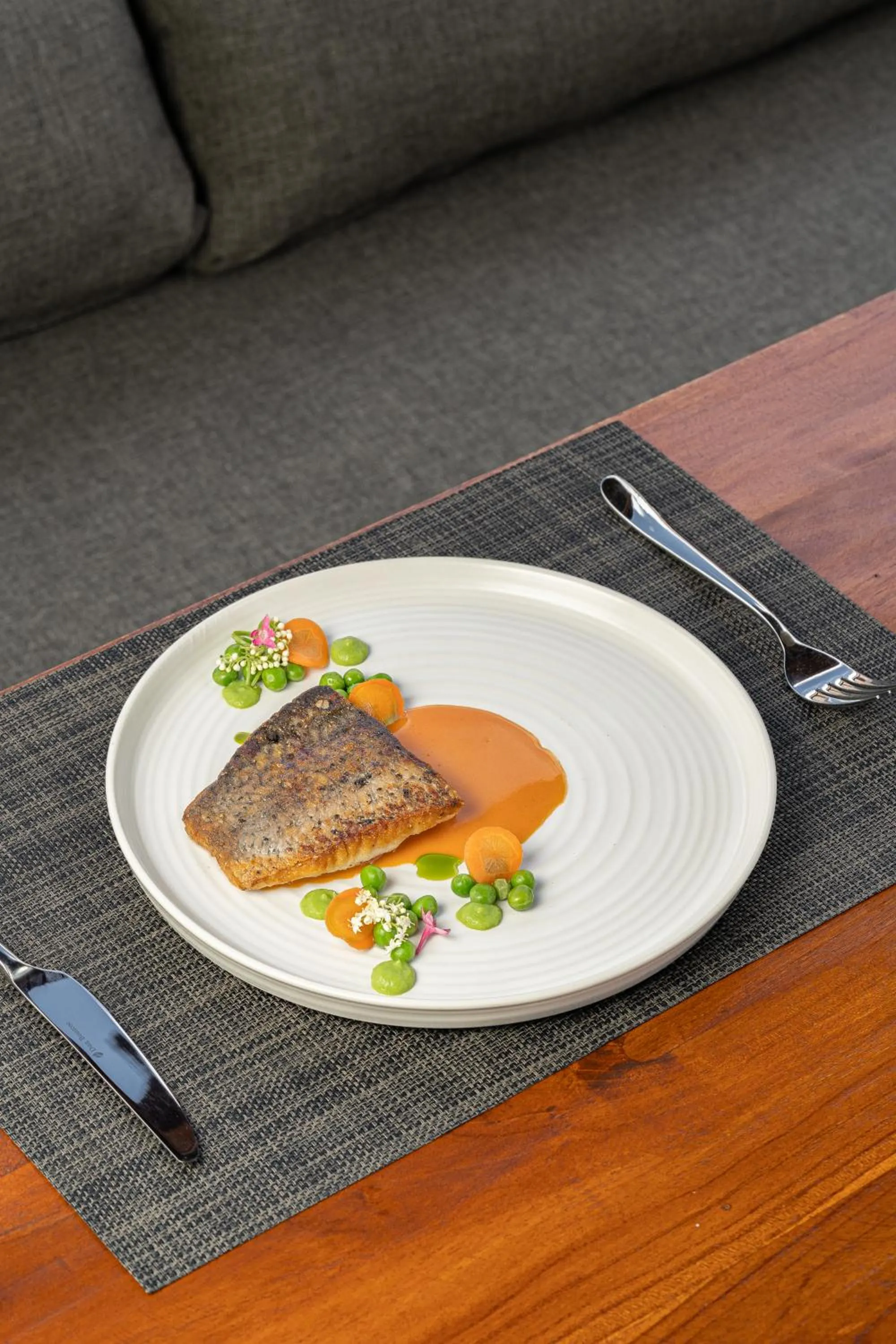 Food close-up in Adiwana Unagi Riverfront