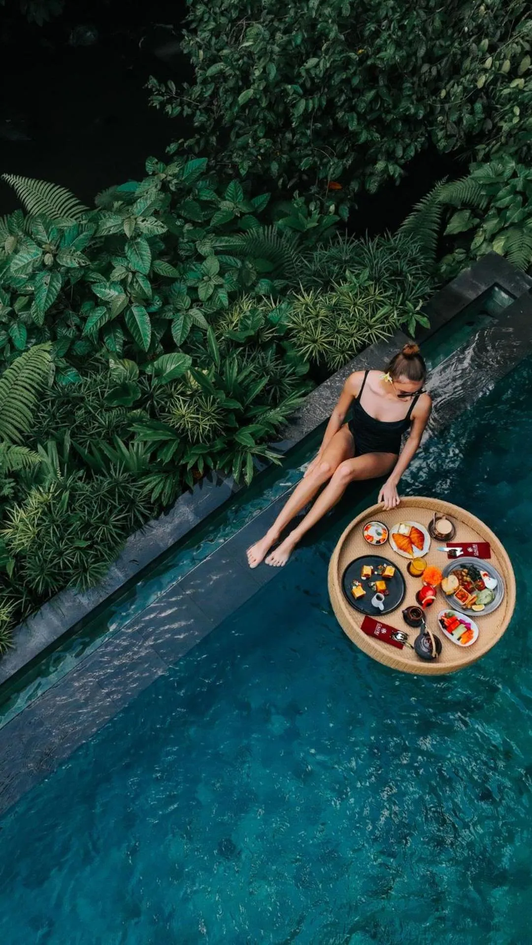 Swimming pool in Adiwana Unagi Riverfront