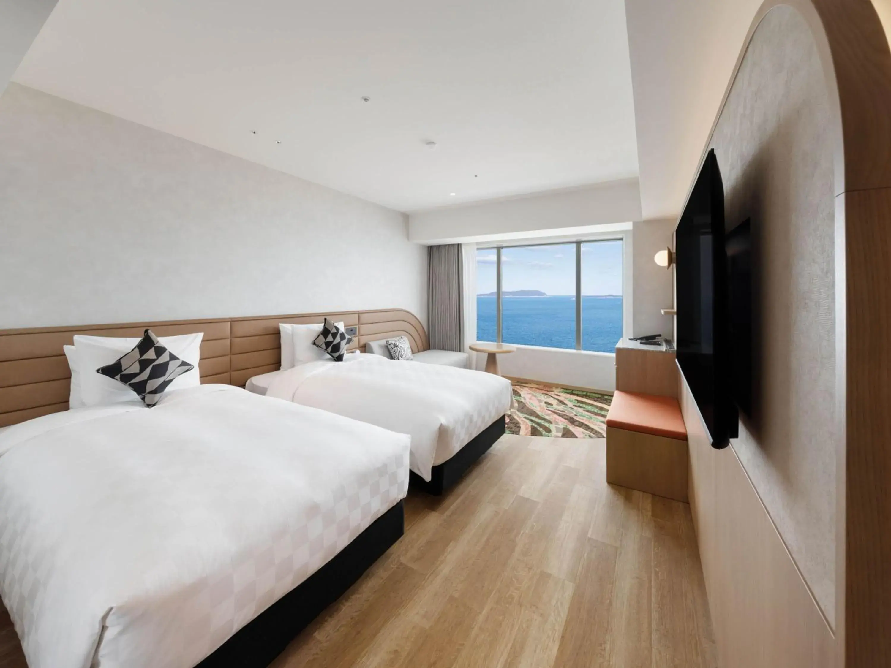 Deluxe Twin Room (3 Adult) - single occupancy in Fukuoka Prince Hotel Momochihama Deluxe Twin Room (3 Adult) - single occupancy in Fukuoka Prince Hotel Momochihama