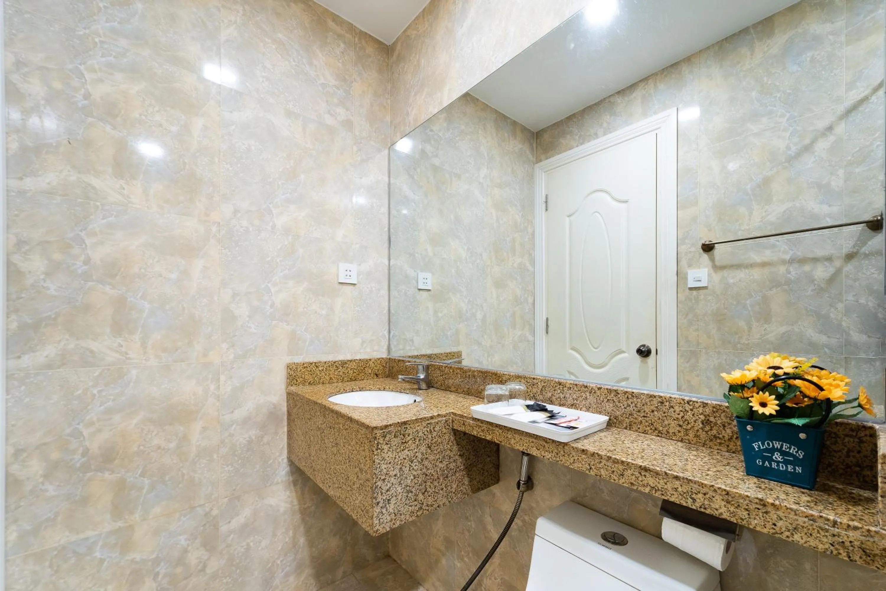 Bathroom in WIN hotel & Apartment