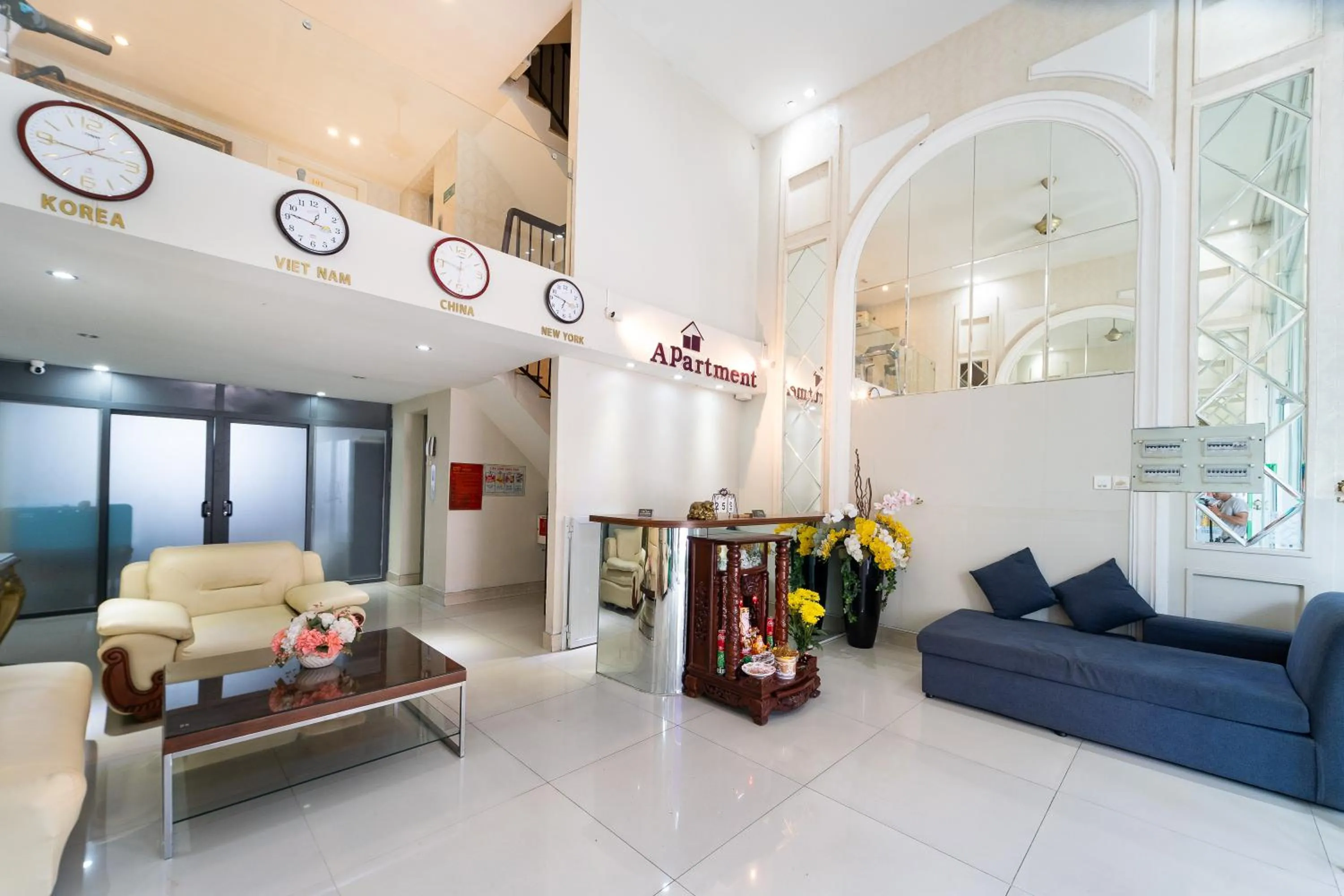 Living room in WIN hotel & Apartment