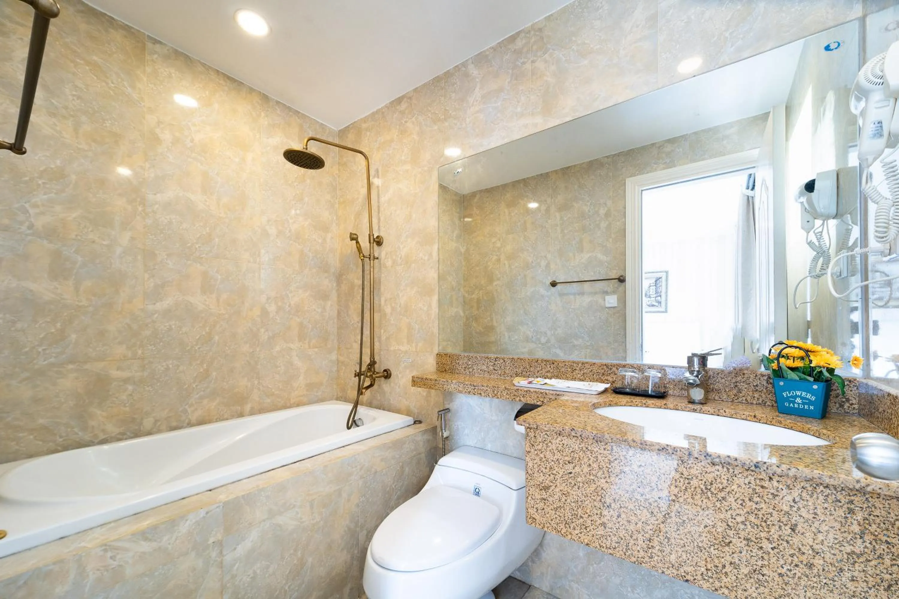 Bathroom in WIN hotel & Apartment