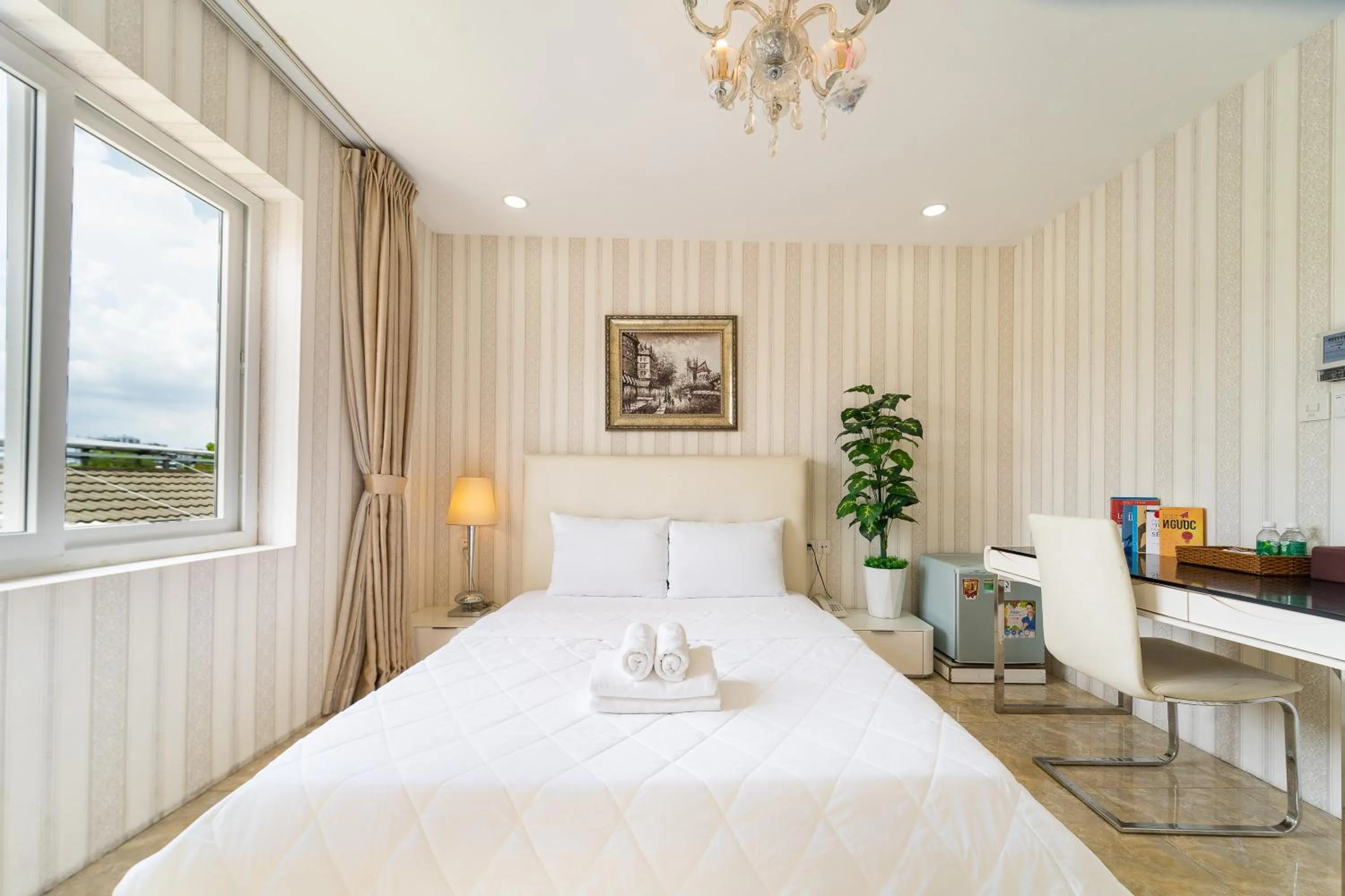 Bed in WIN hotel & Apartment