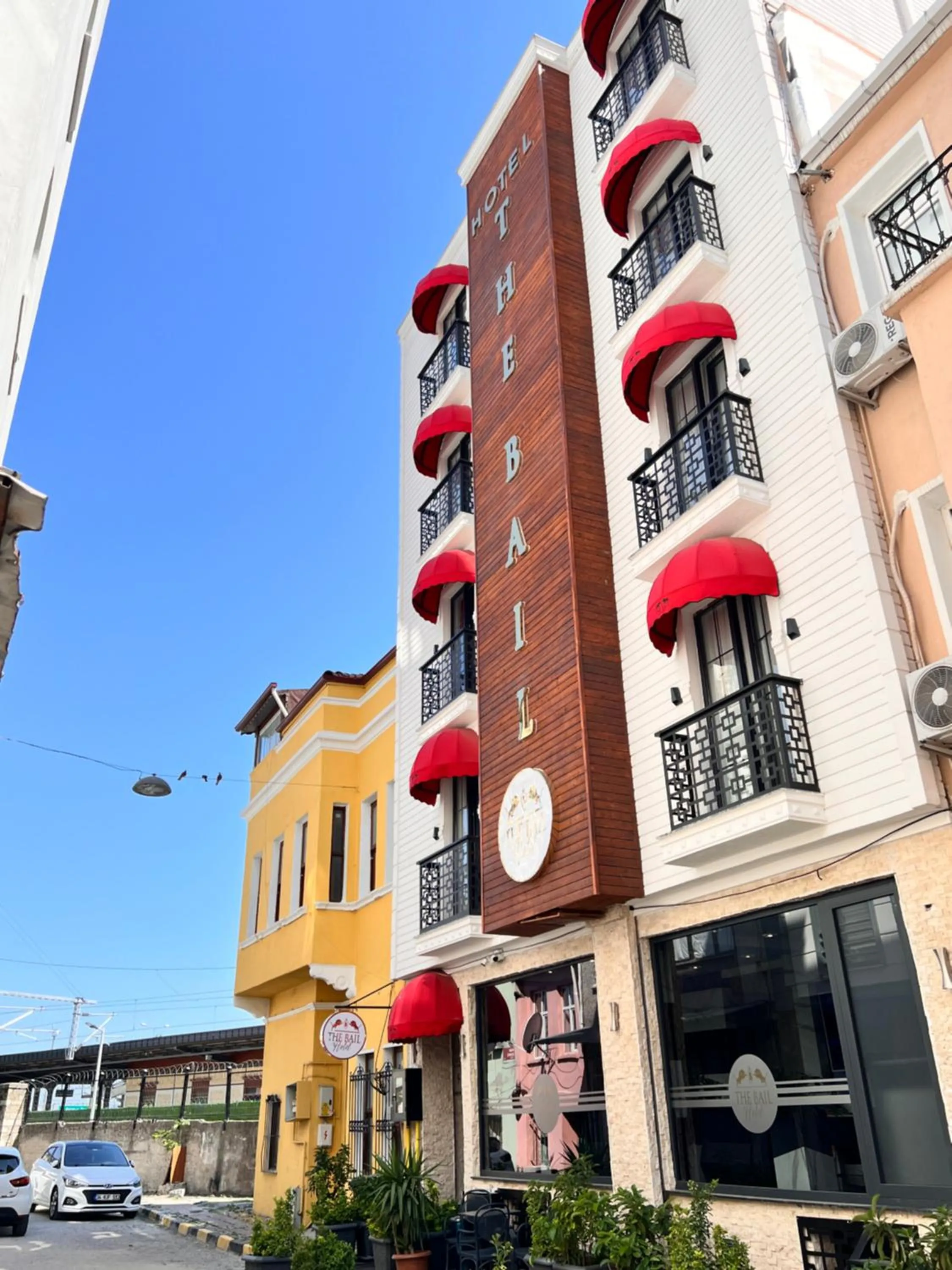 Off site in The Bail Hotel