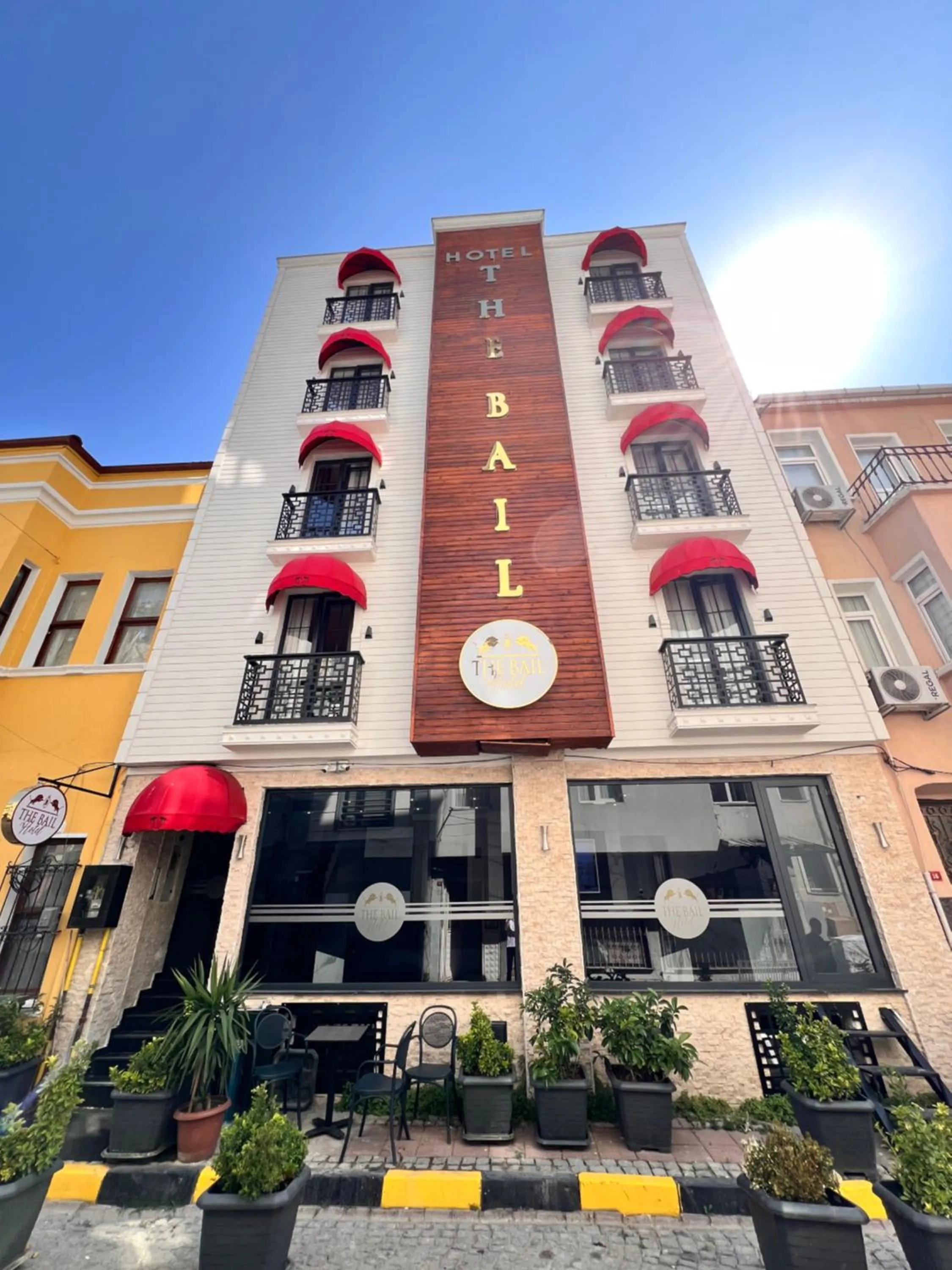 Off site in The Bail Hotel