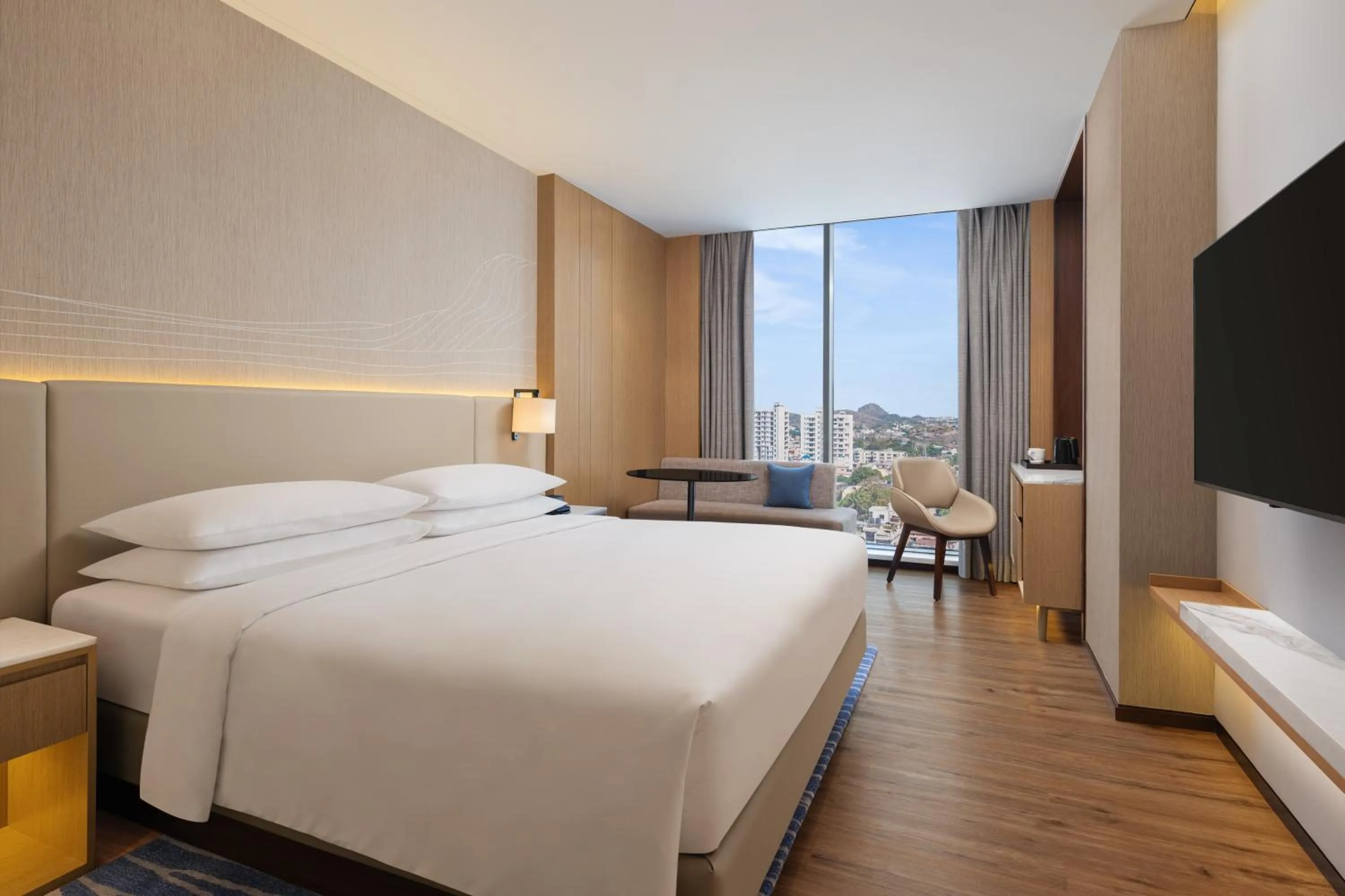 Bed in Courtyard by Marriott Ranchi