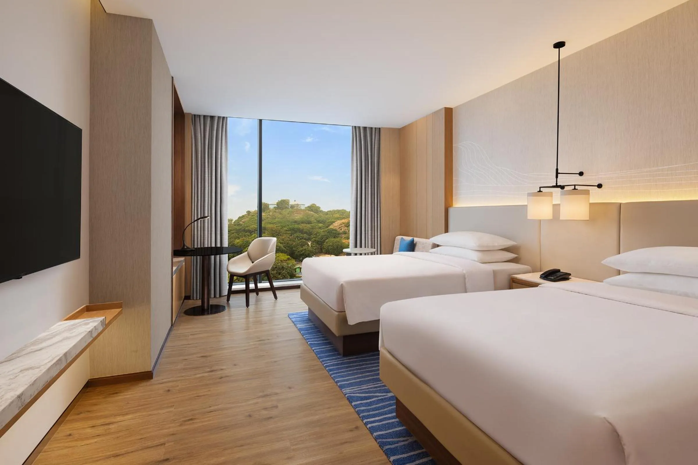 Bed in Courtyard by Marriott Ranchi