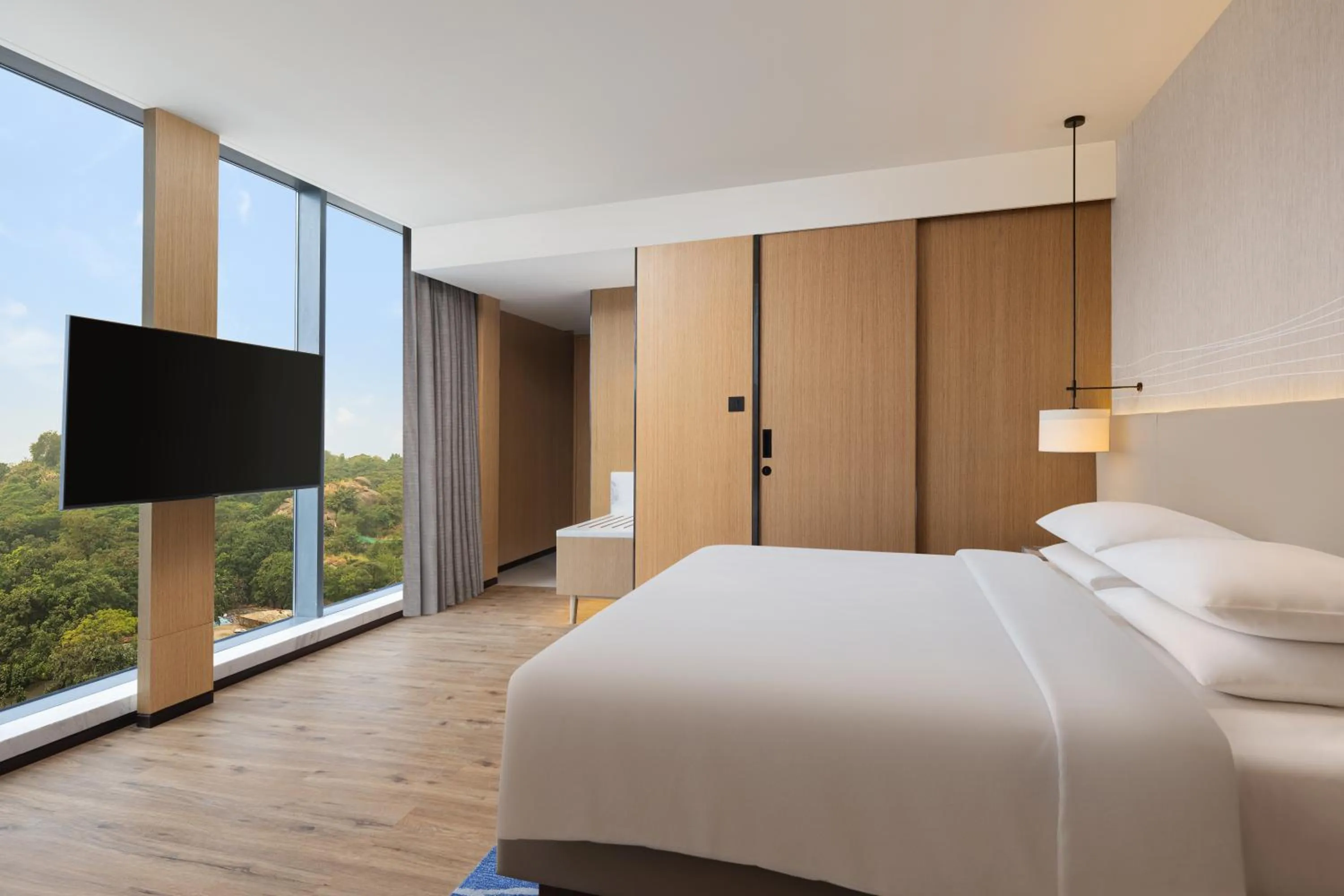 Bed in Courtyard by Marriott Ranchi