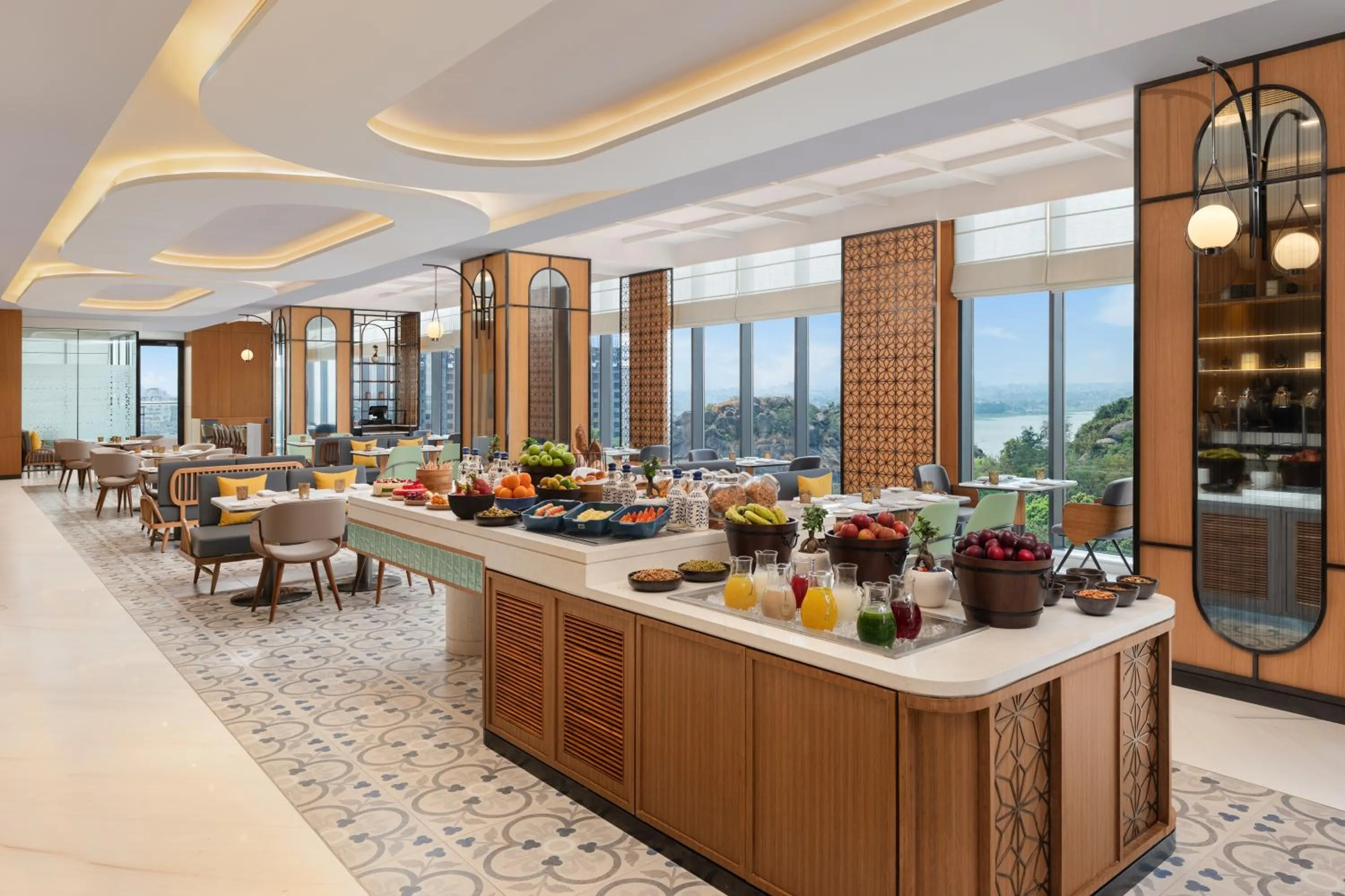 Breakfast in Courtyard by Marriott Ranchi