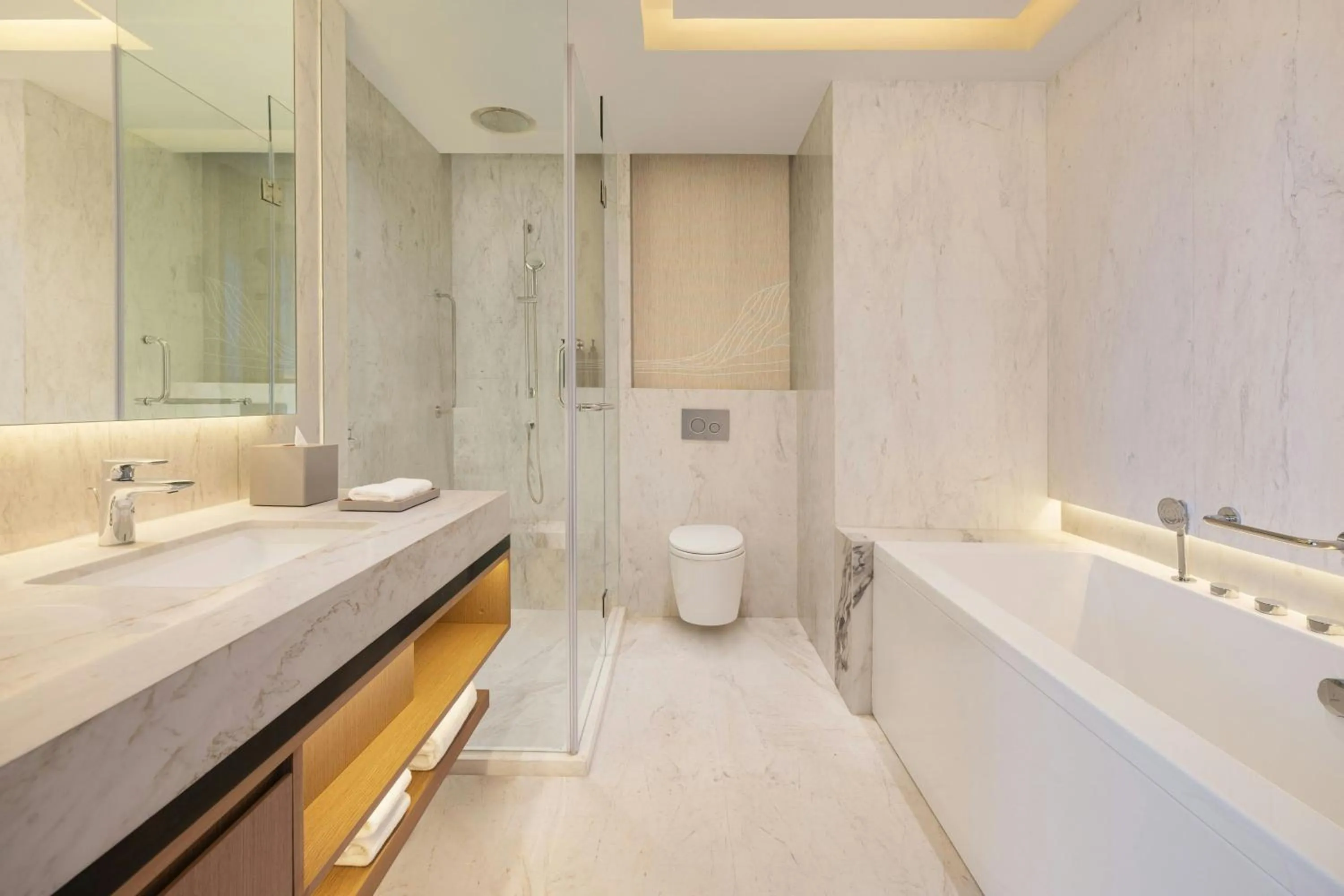 Bathroom in Courtyard by Marriott Ranchi