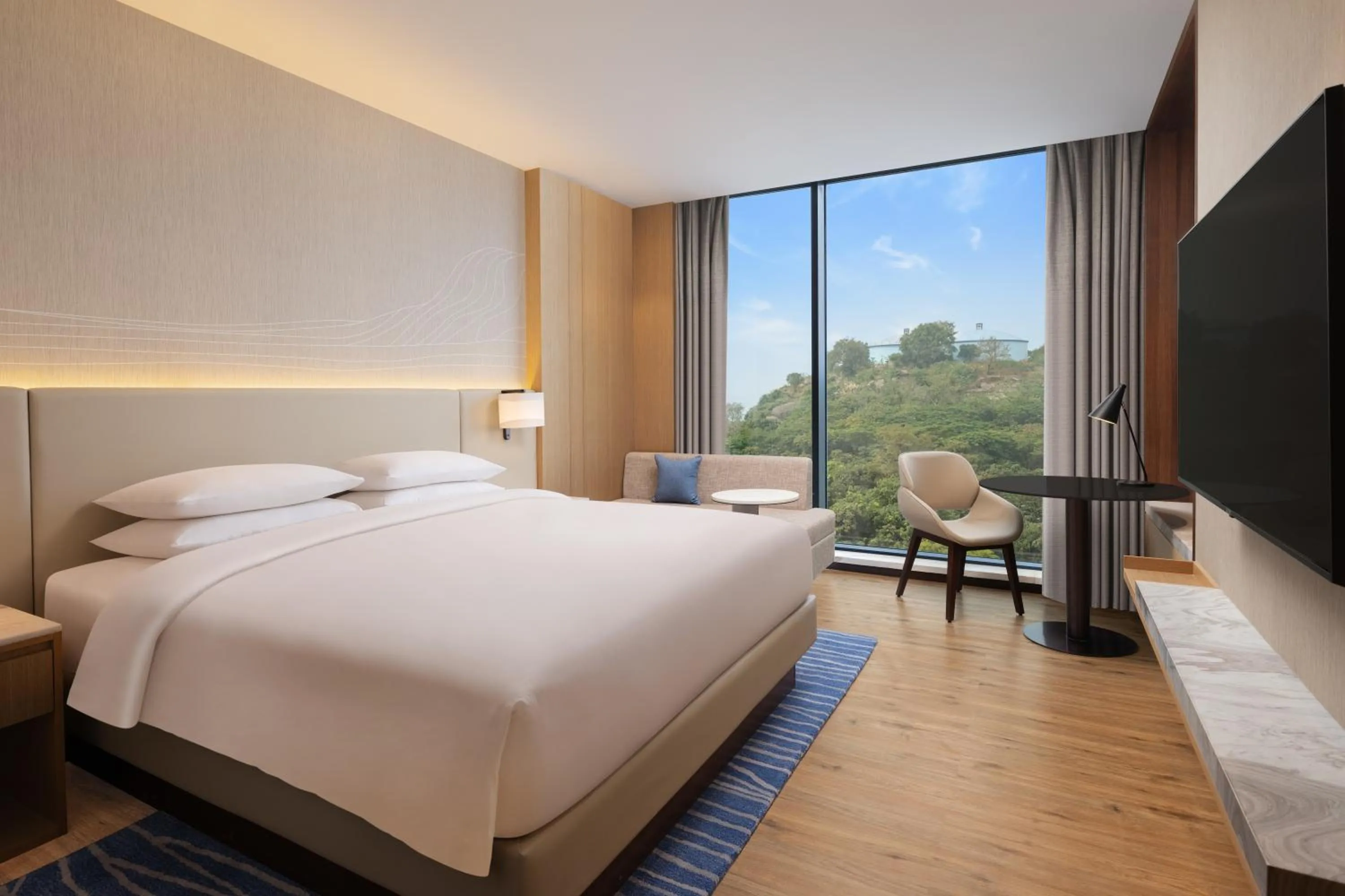 Bed in Courtyard by Marriott Ranchi