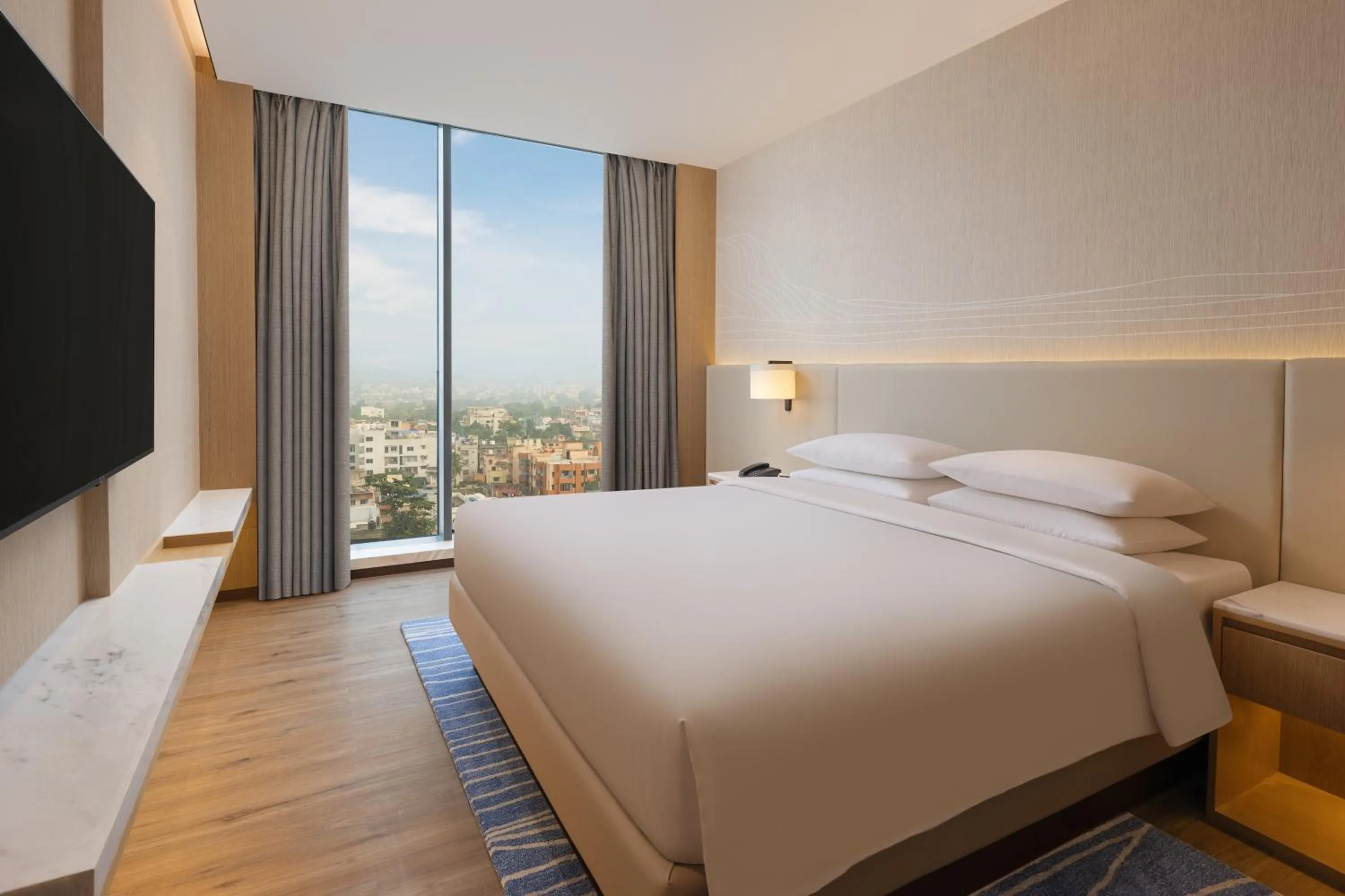 Bed in Courtyard by Marriott Ranchi