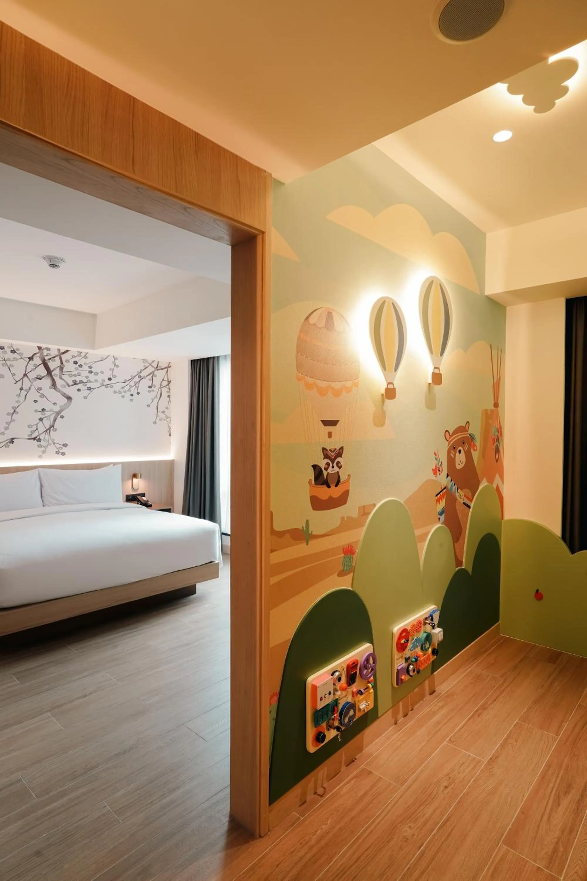 Bedroom, Bed in Fairfield by Marriott Bekasi
