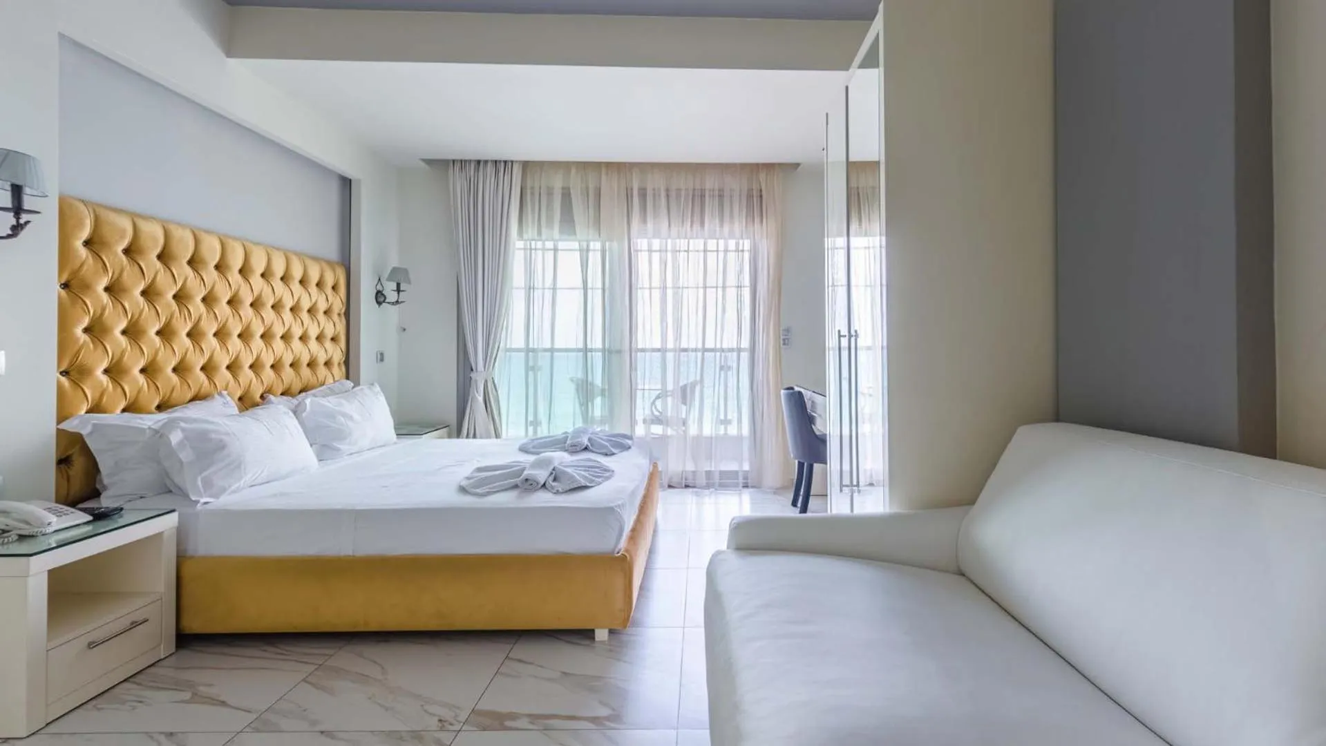 Bedroom, Bed in Alpha Luxury Suites