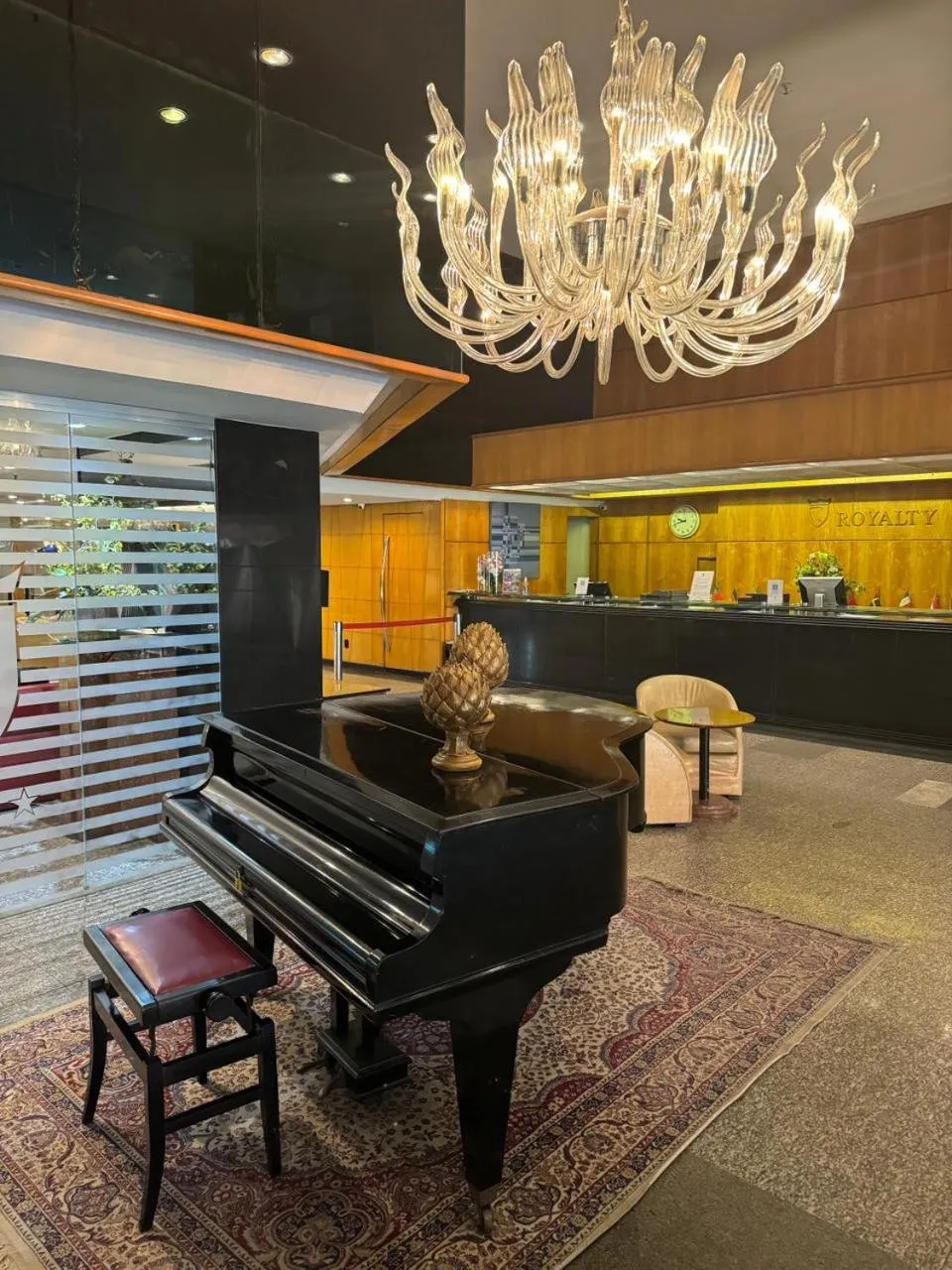 Lobby or reception in Royalty Copacabana Hotel