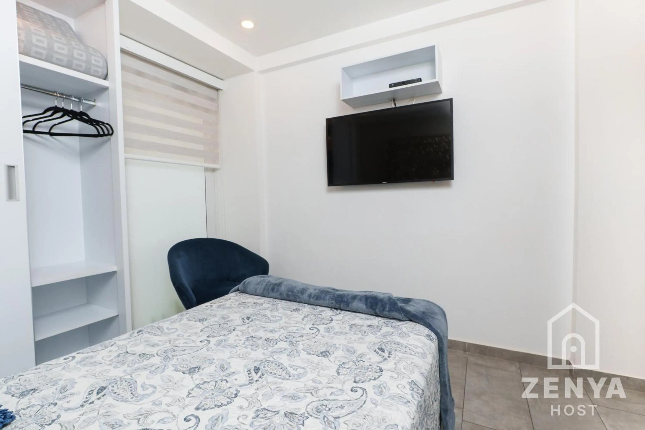 Bed in Recovery house by Zenya Host