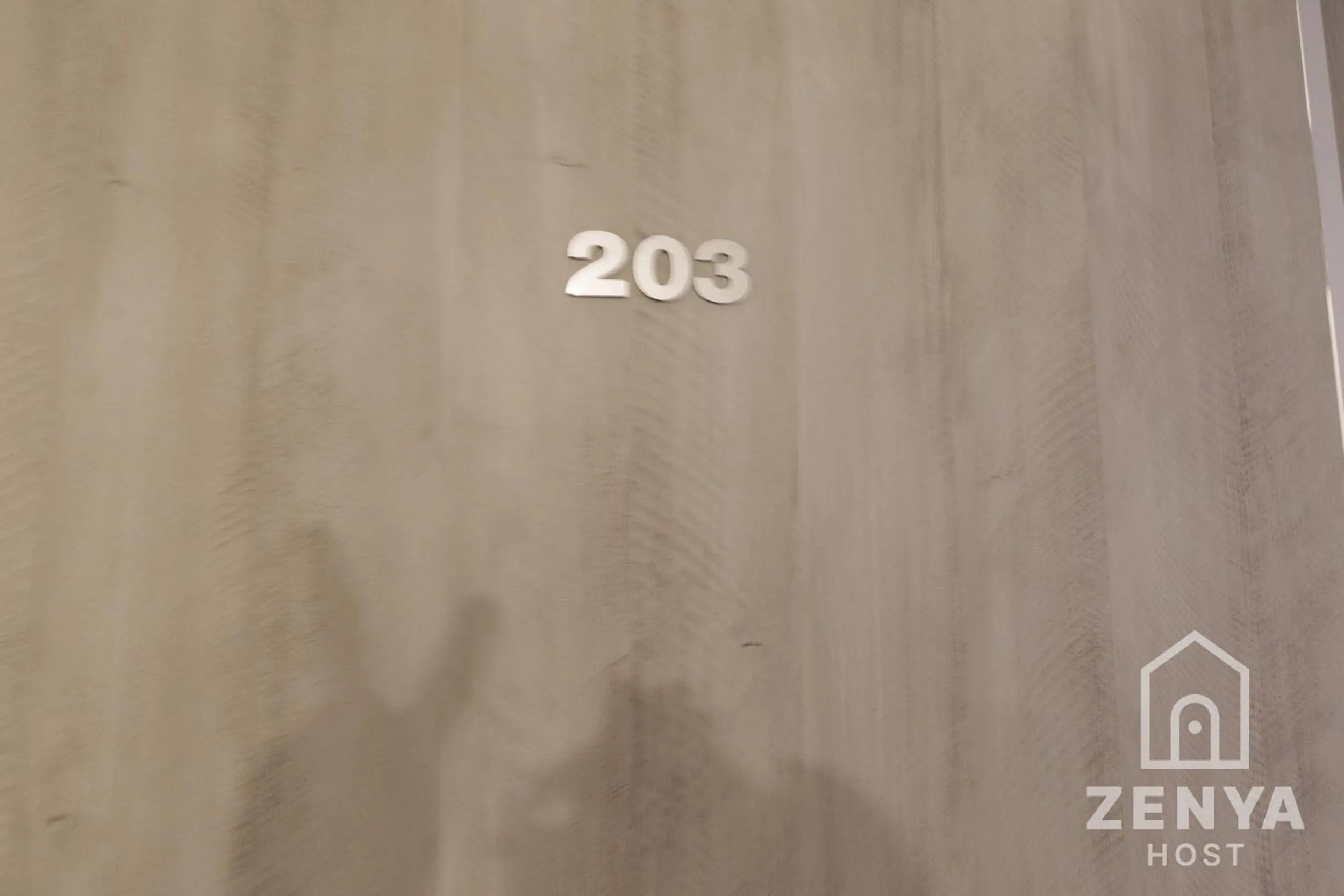 Text overlay in Recovery house by Zenya Host