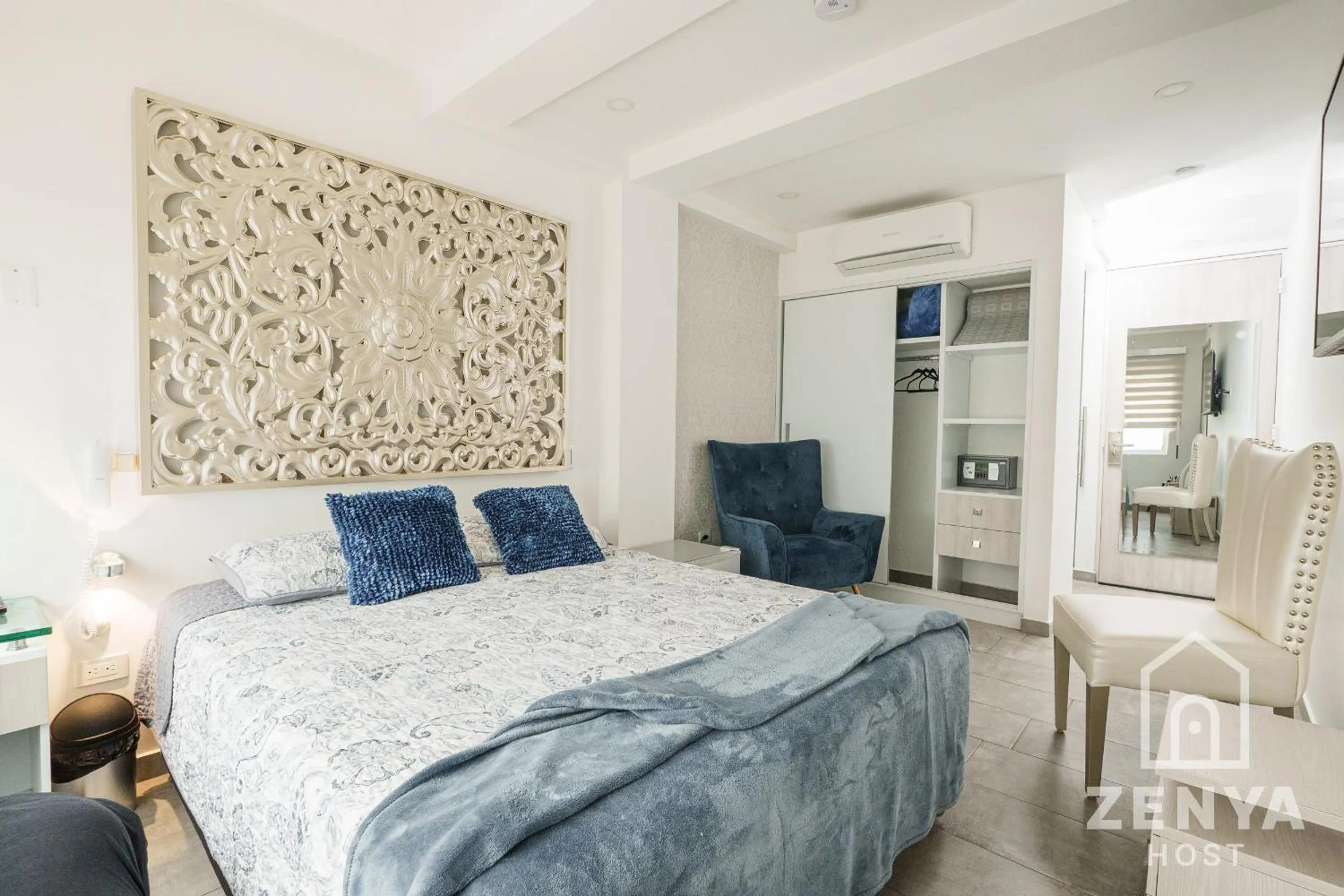 Bed in Recovery house by Zenya Host