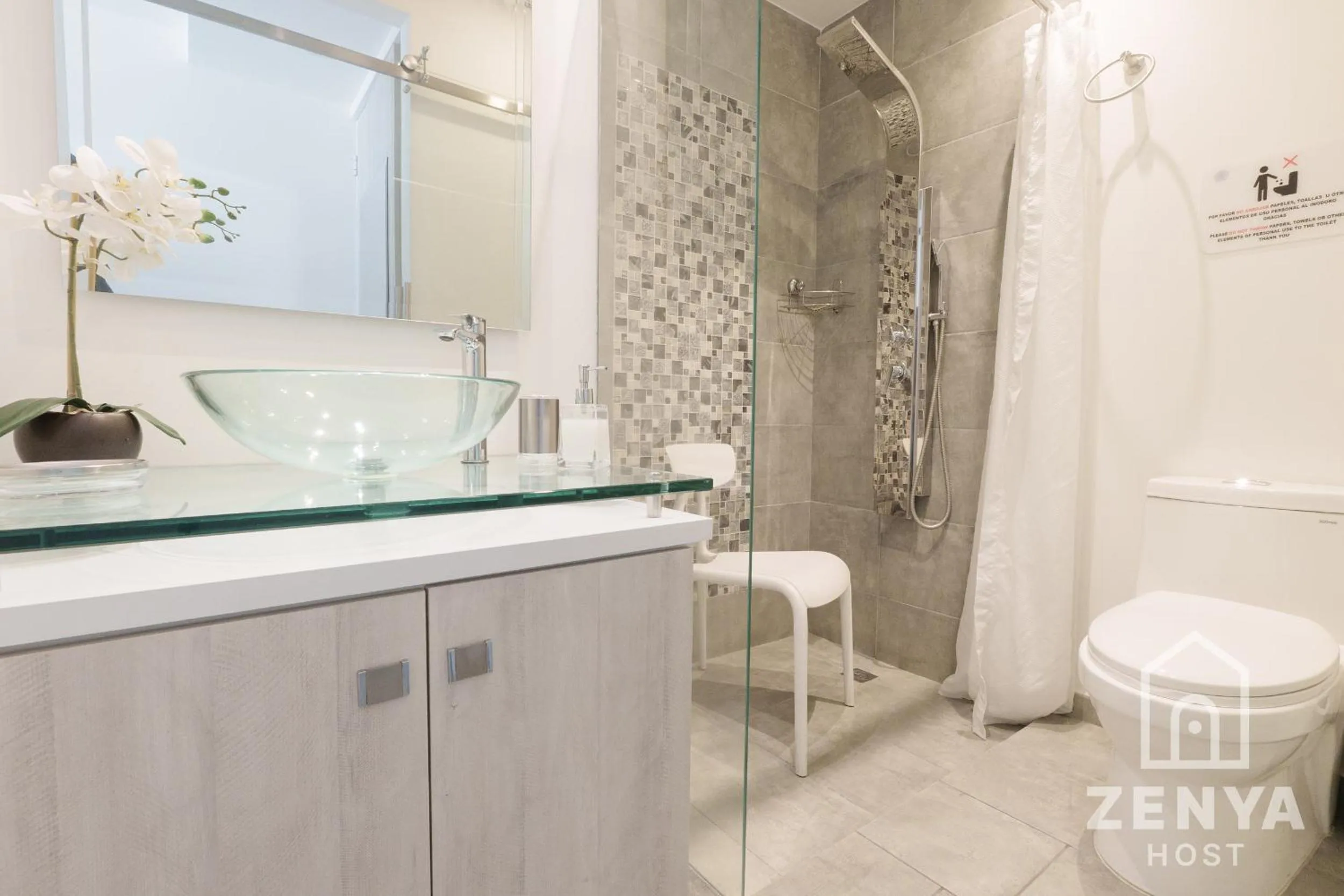 Shower in Recovery house by Zenya Host