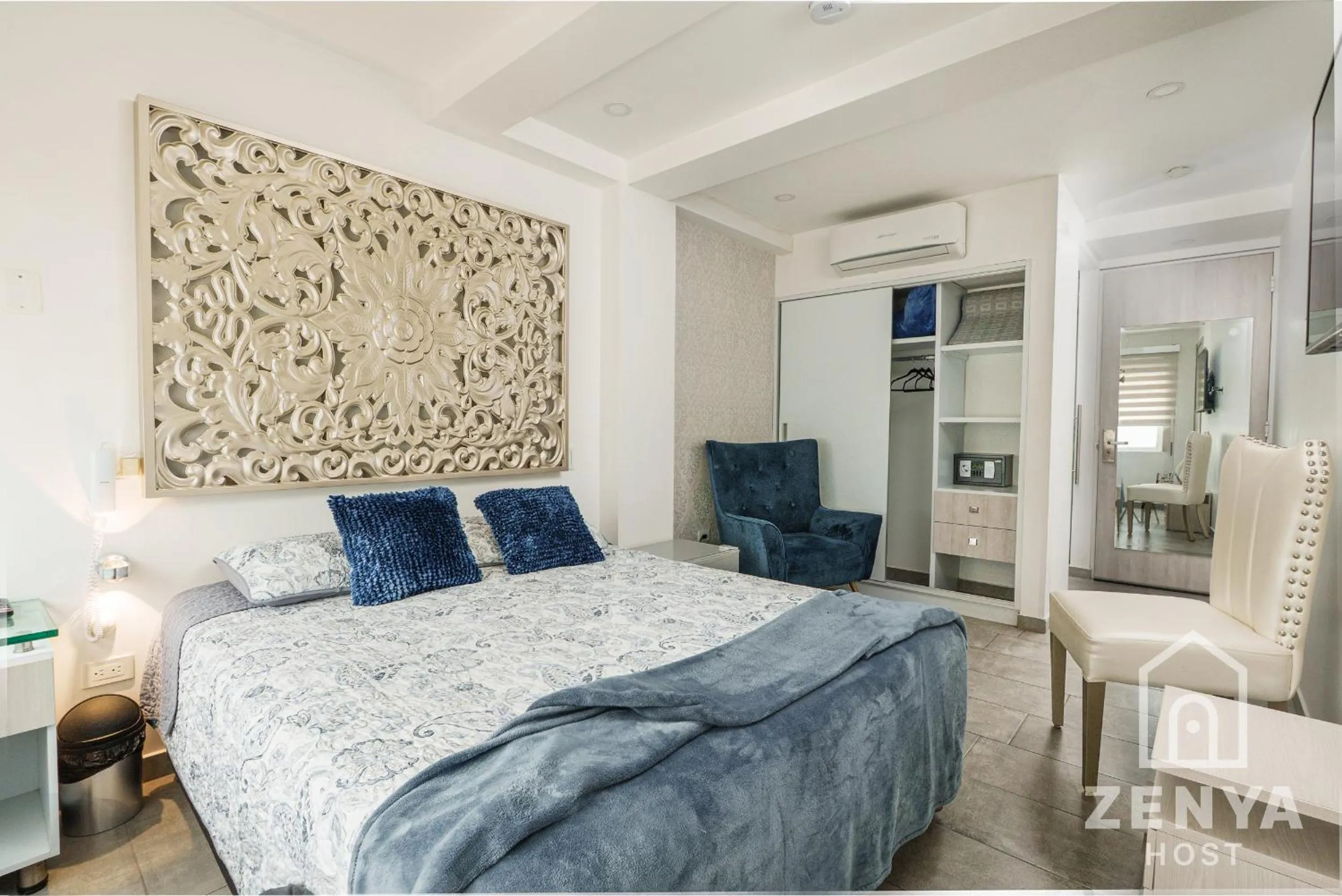 Bed in Recovery house by Zenya Host