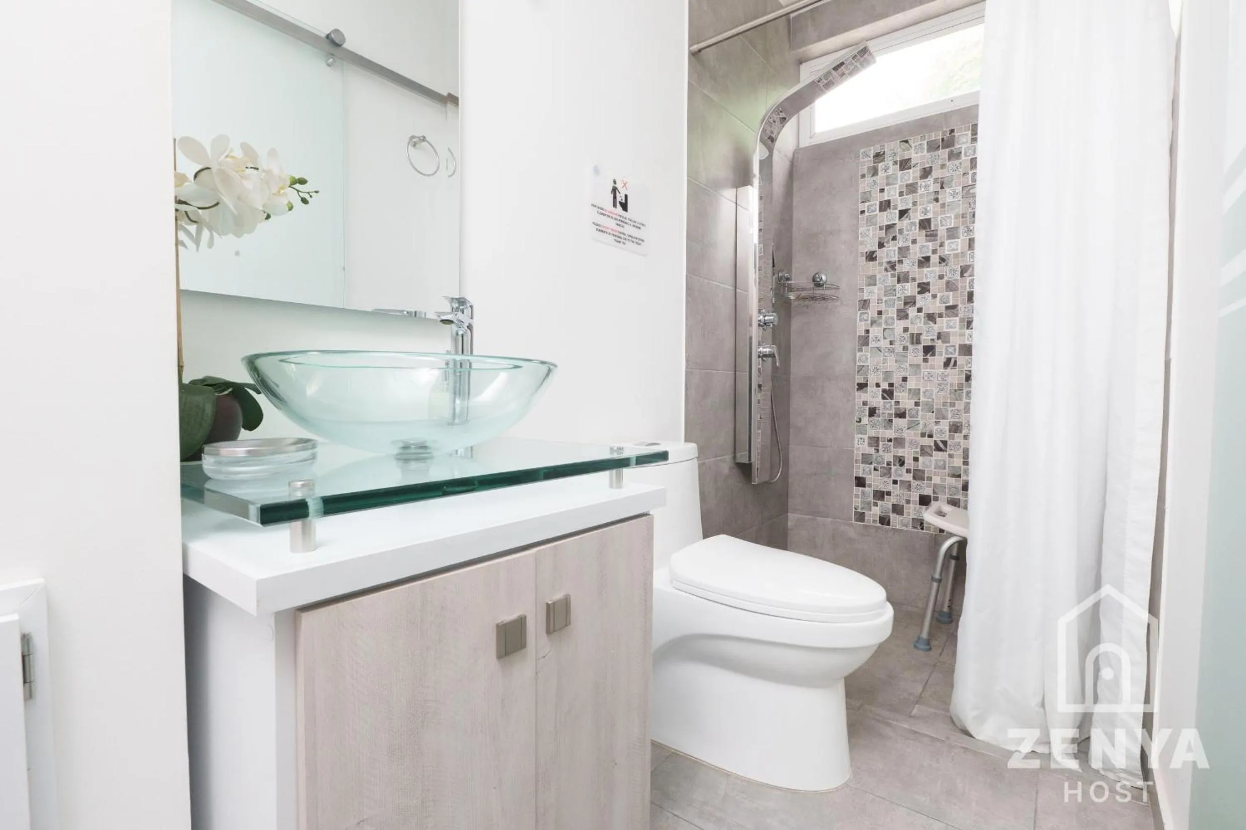 Shower in Recovery house by Zenya Host